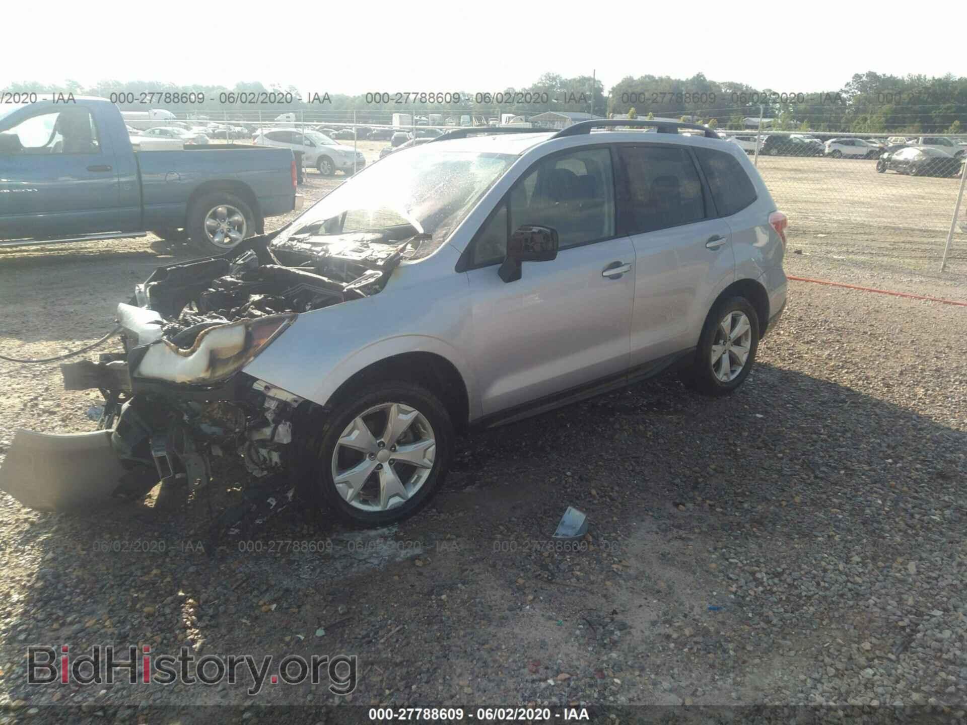2016 SUBARU FORESTER - VIN: JF2SJADC2GH490051 - Фото 2