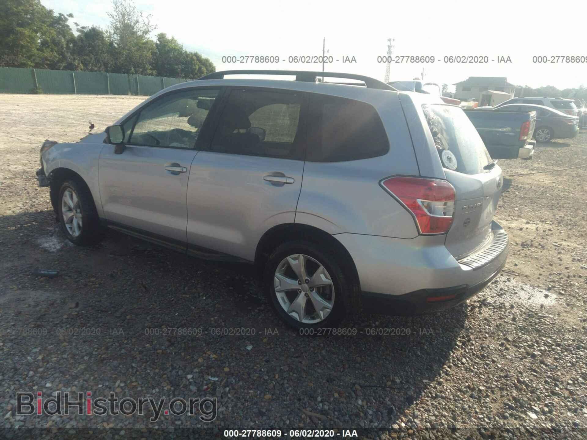 2016 SUBARU FORESTER - VIN: JF2SJADC2GH490051 - Фото 3