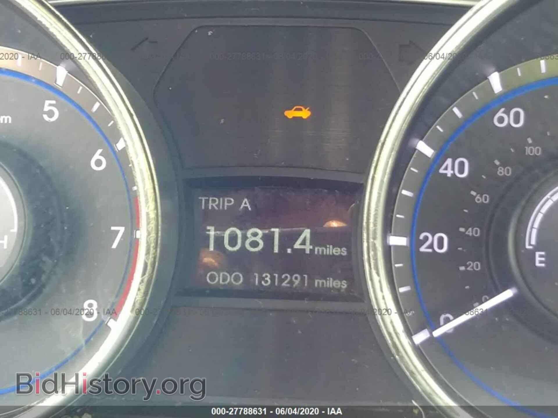 2012 HYUNDAI SONATA - VIN: 5NPEC4AC4CH391819 - Фото 7