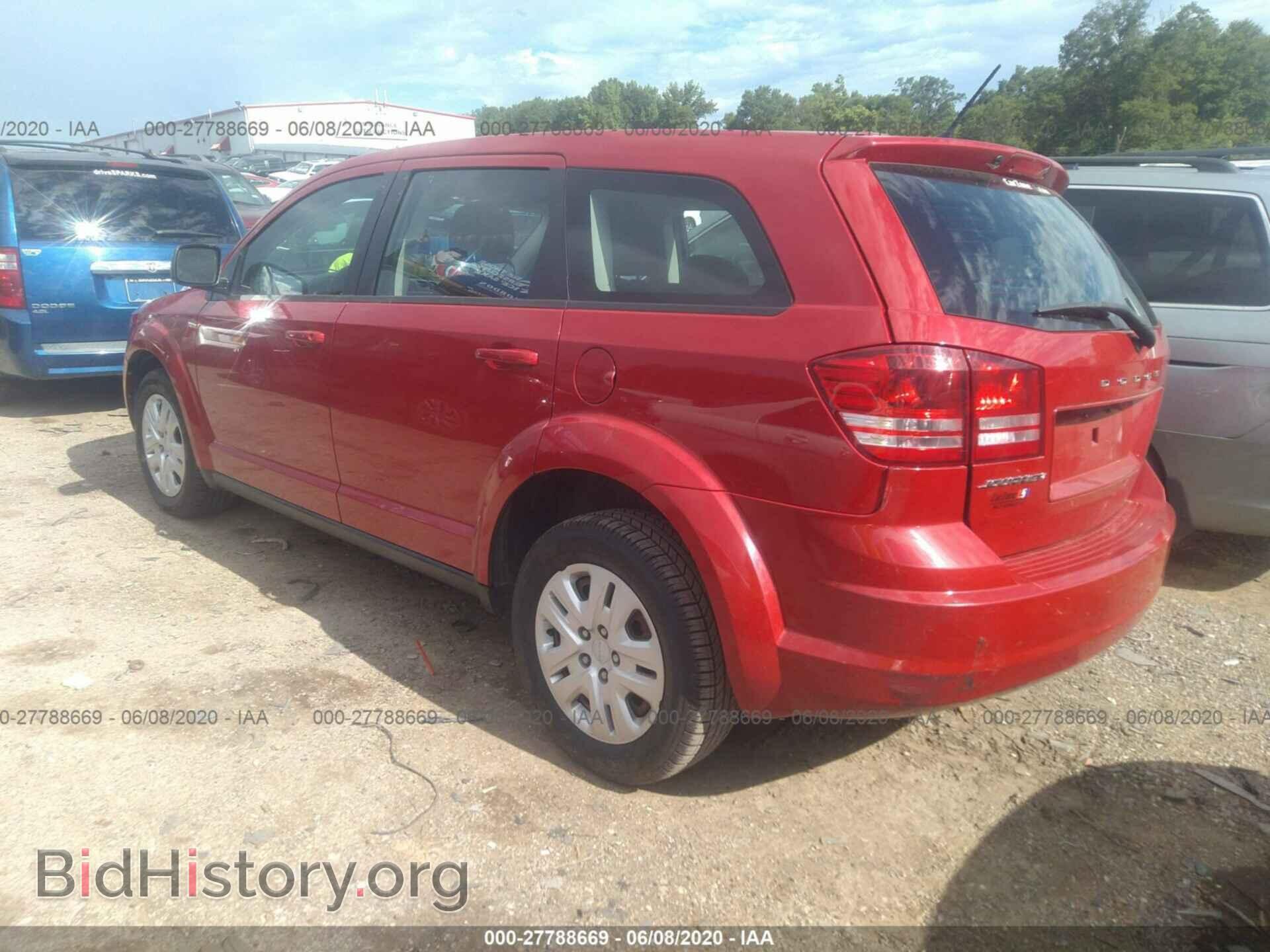 2014 DODGE JOURNEY - VIN: 3C4PDCAB3ET311095 - Фото 3