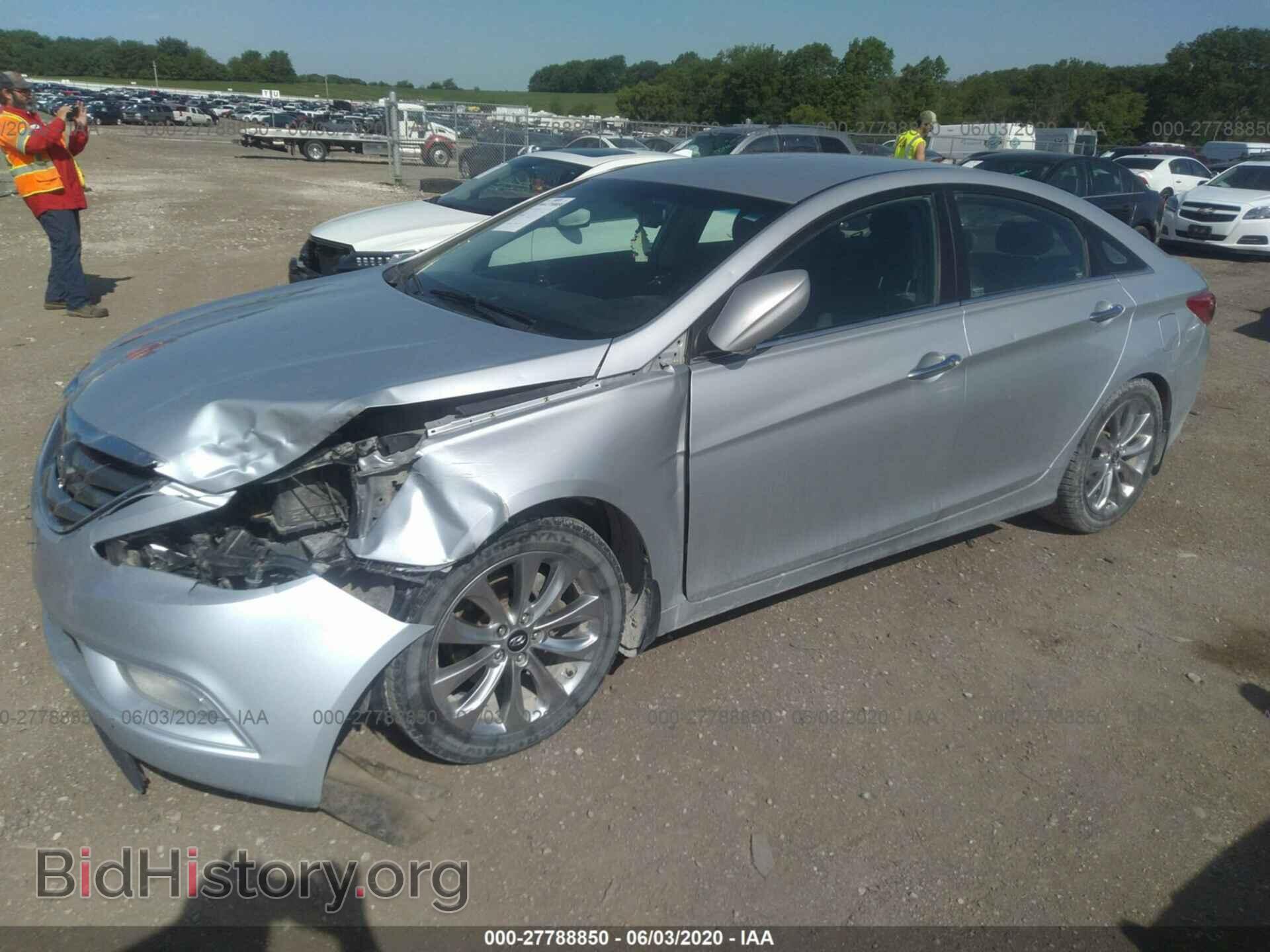 2012 HYUNDAI SONATA - VIN: 5NPEC4AB7CH419376 - Фото 2