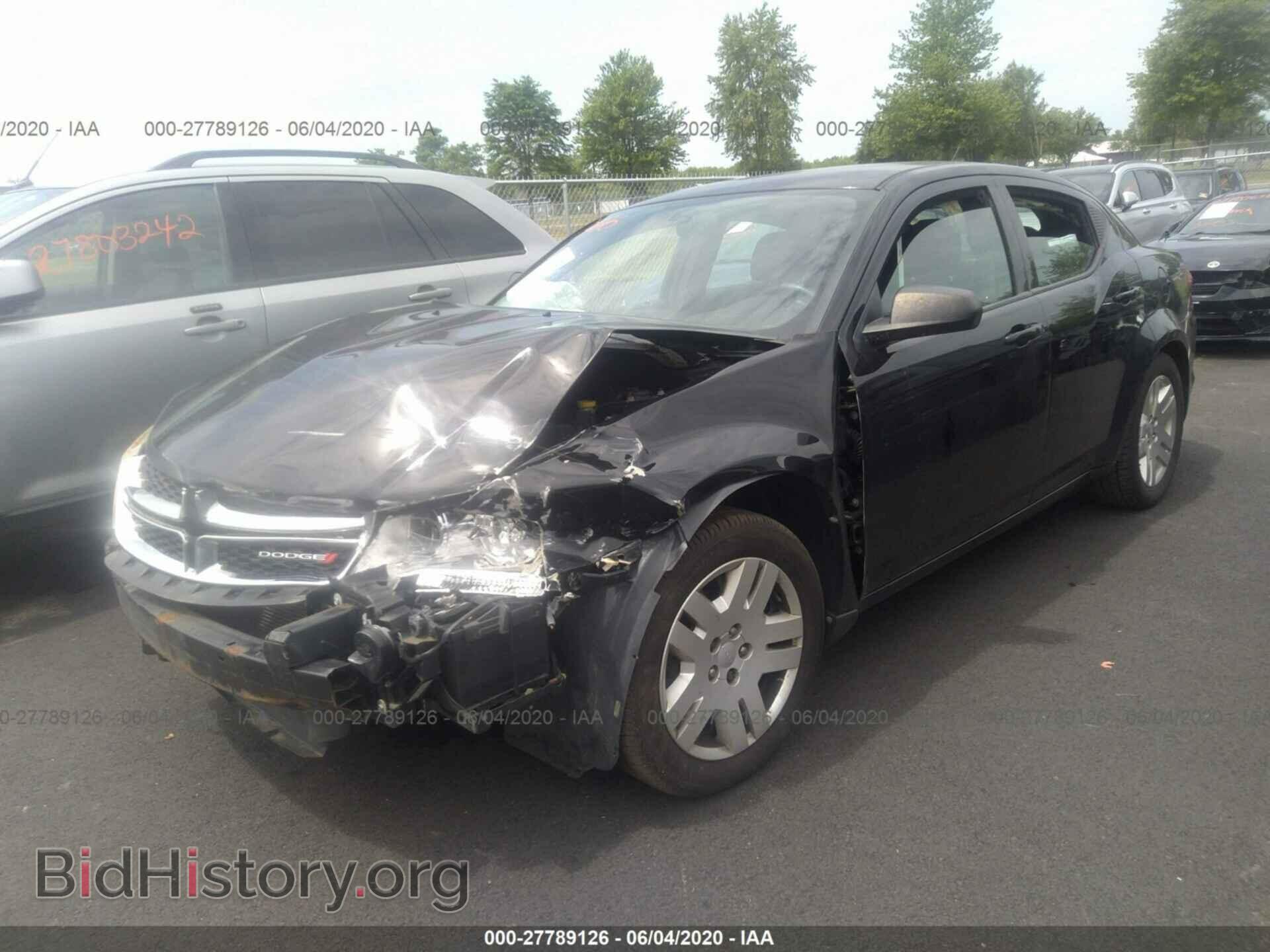 2013 DODGE AVENGER - VIN: 1C3CDZAG1DN752465 - Фото 2