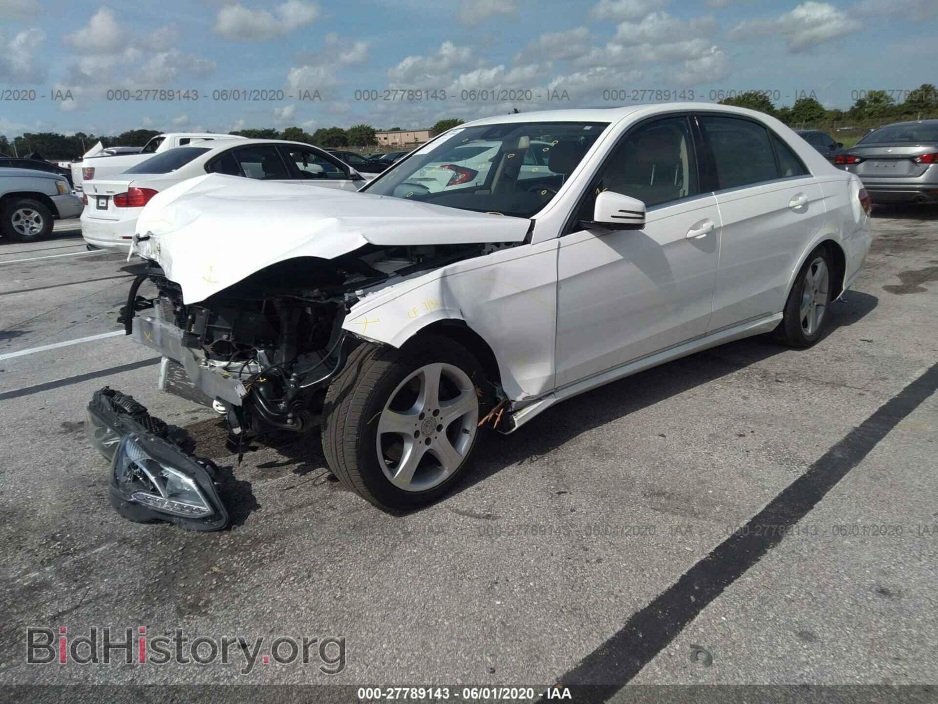 2014 MERCEDES-BENZ E - VIN: WDDHF5KBXEA777421 - Фото 2