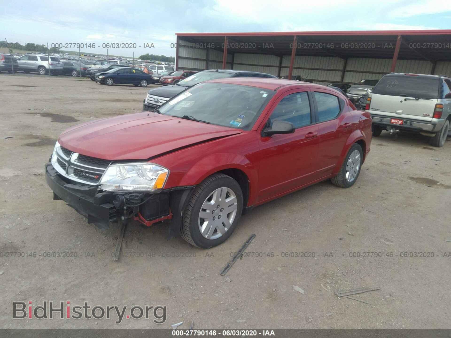2013 DODGE AVENGER - VIN: 1C3CDZAB8DN773236 - Фото 2