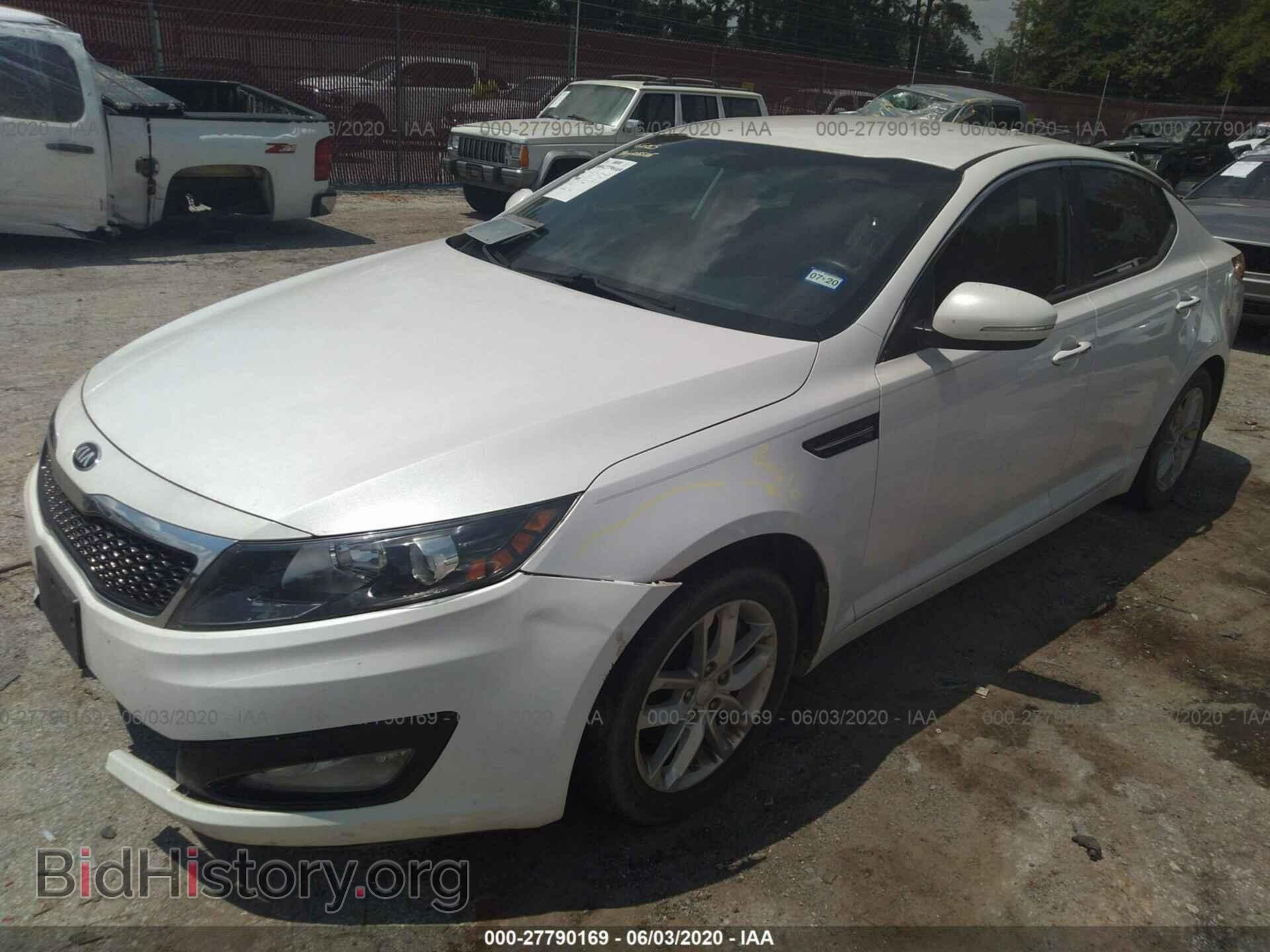 2013 KIA OPTIMA - VIN: KNAGM4A76D5350941 - Фото 2