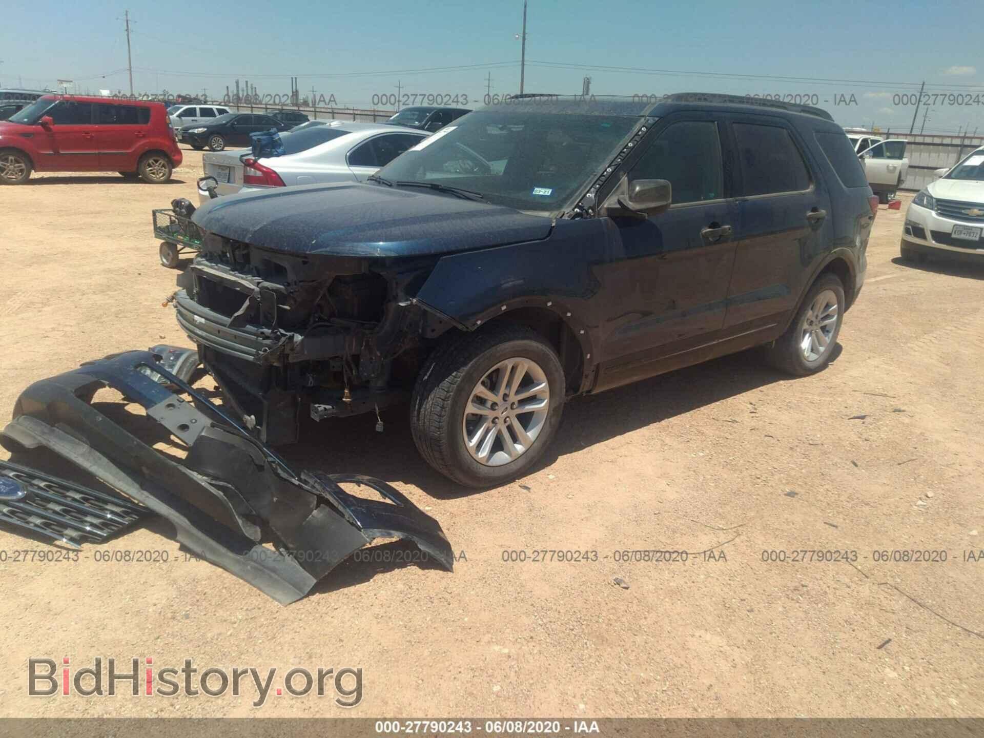 2017 FORD EXPLORER - VIN: 1FM5K7B88HGA68802 - Фото 2