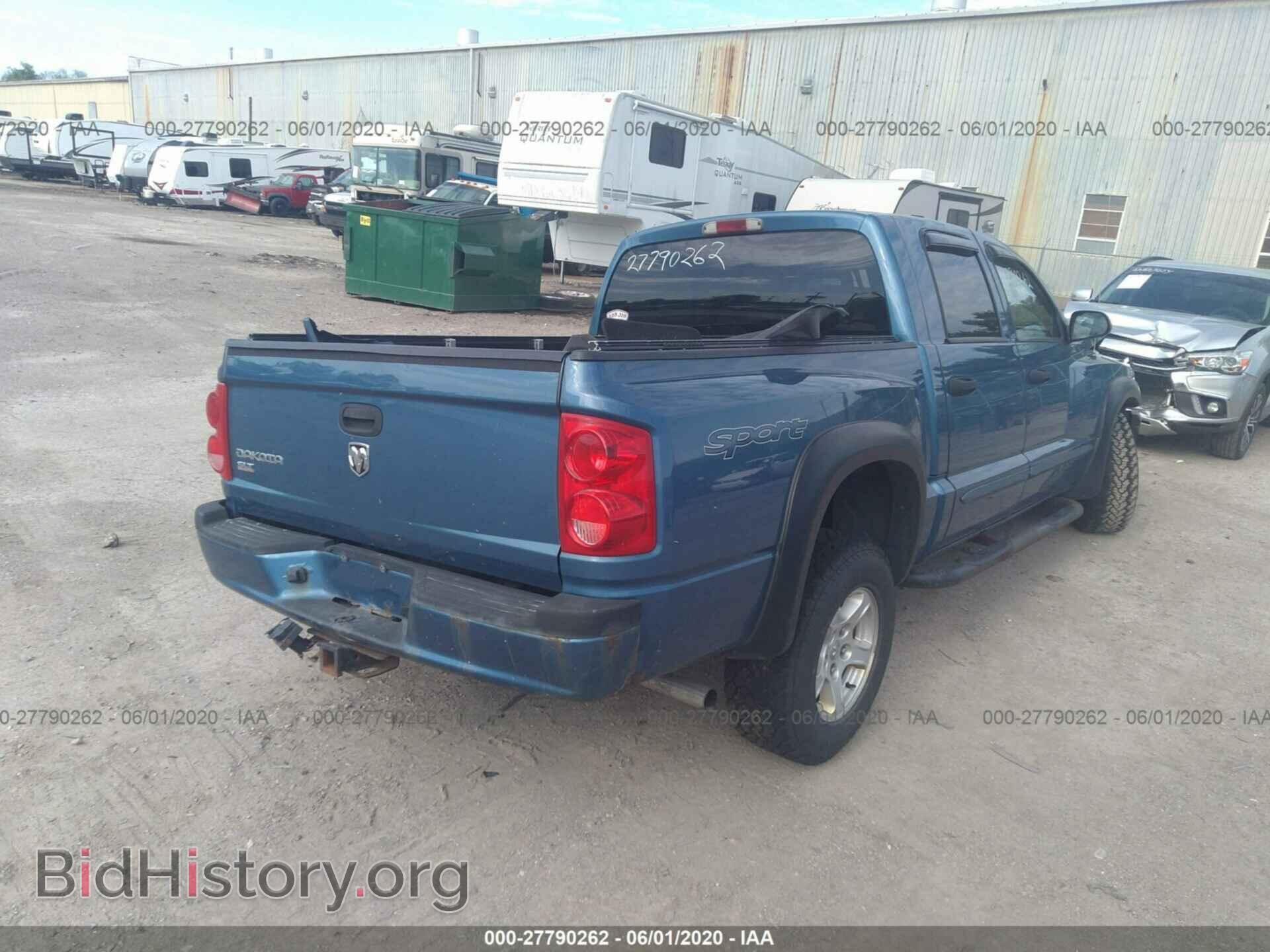 2006 DODGE DAKOTA - VIN: 1D7HE48K46S702634 - Фото 4