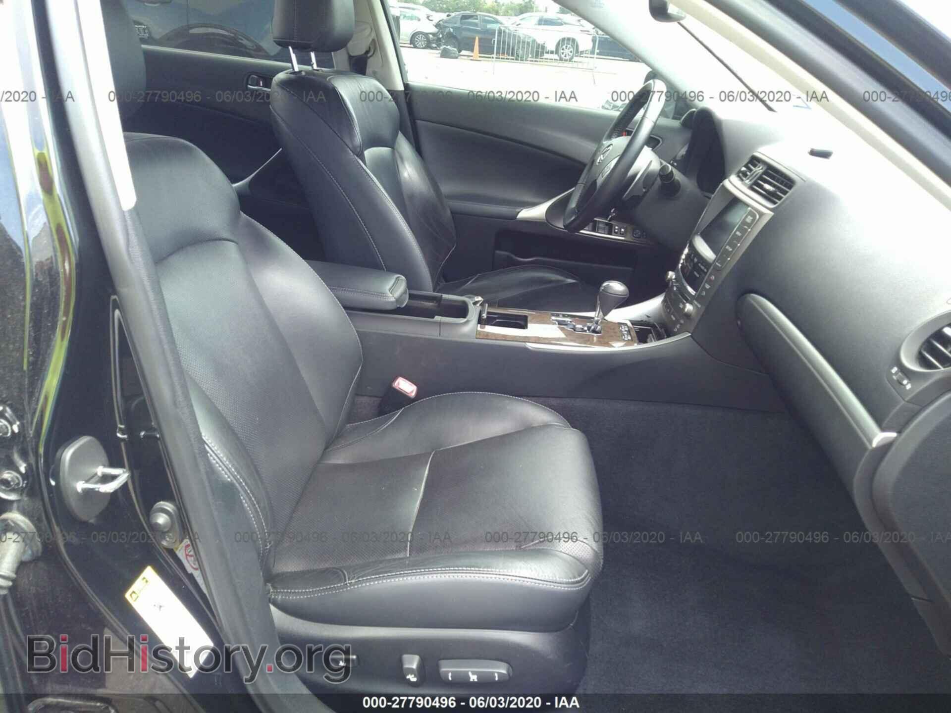 2012 LEXUS IS 350 - VIN: JTHBE5C21C5029338 - Фото 5