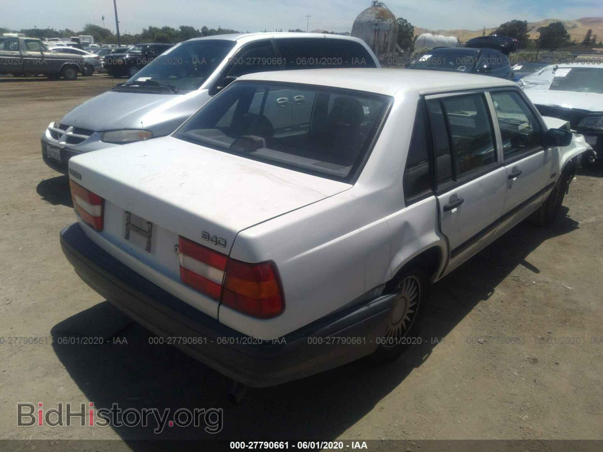 1993 VOLVO 940 - VIN: YV1JS8311P1145256 - Фото 4