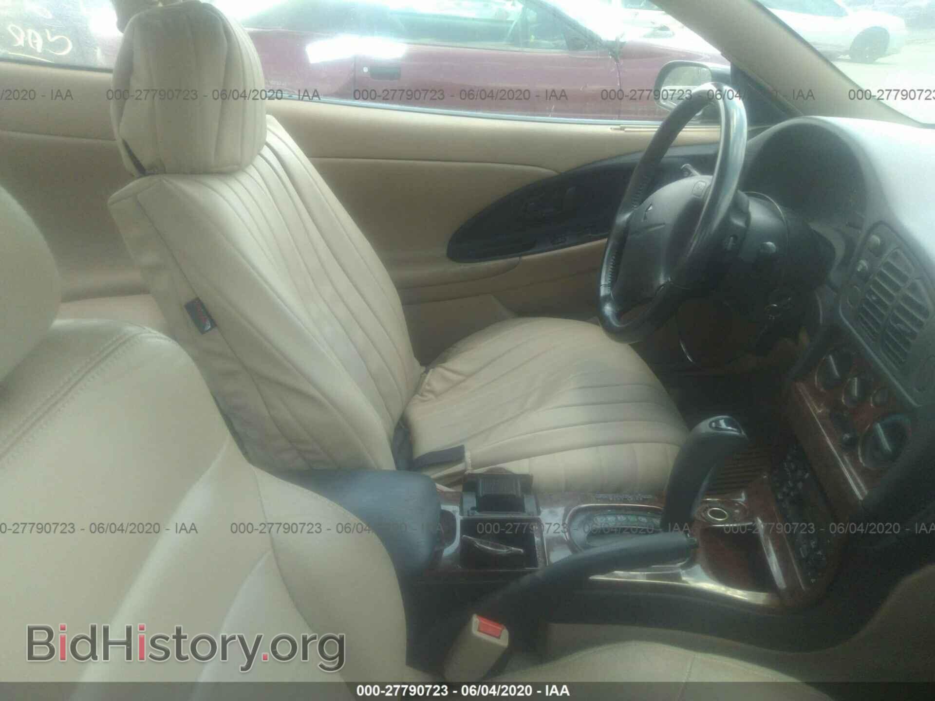 2000 CHRYSLER SEBRING - VIN: 4C3AU52NXYE094081 - Фото 5