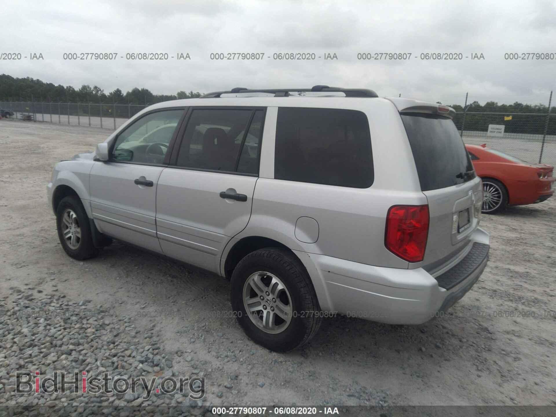 2005 HONDA PILOT - VIN: 5FNYF18565B050997 - Фото 3