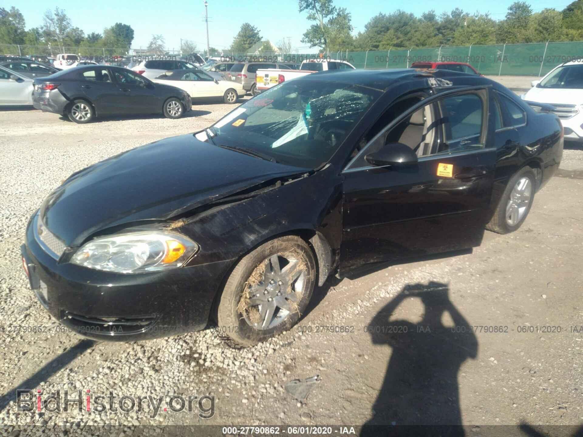 2012 CHEVROLET IMPALA - VIN: 2G1WB5E39C1145544 - Фото 2
