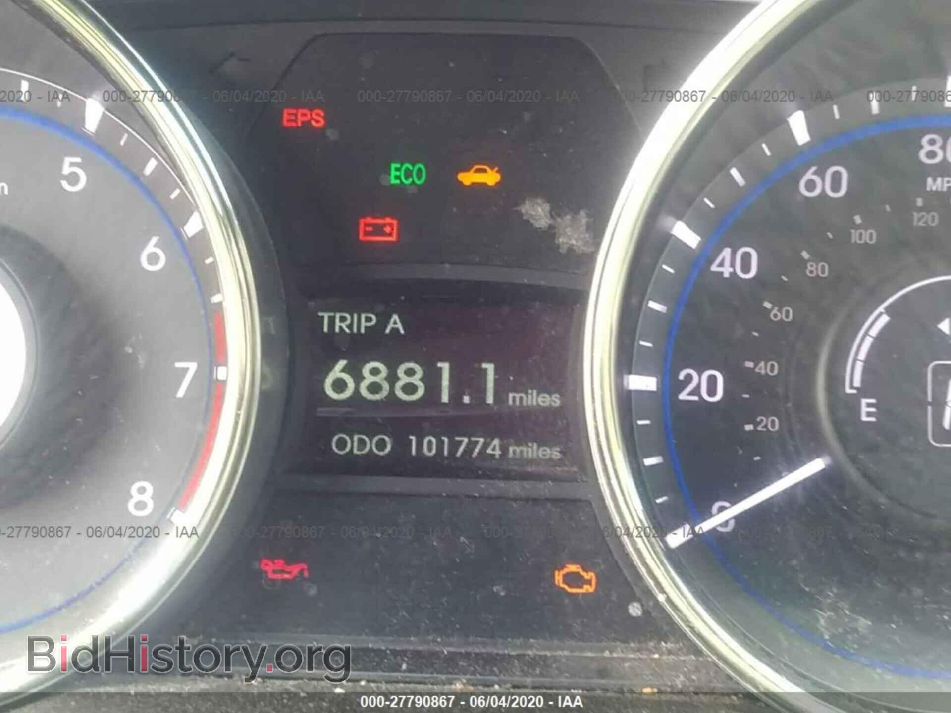 2012 HYUNDAI SONATA - VIN: 5NPEB4ACXCH309501 - Photo 7