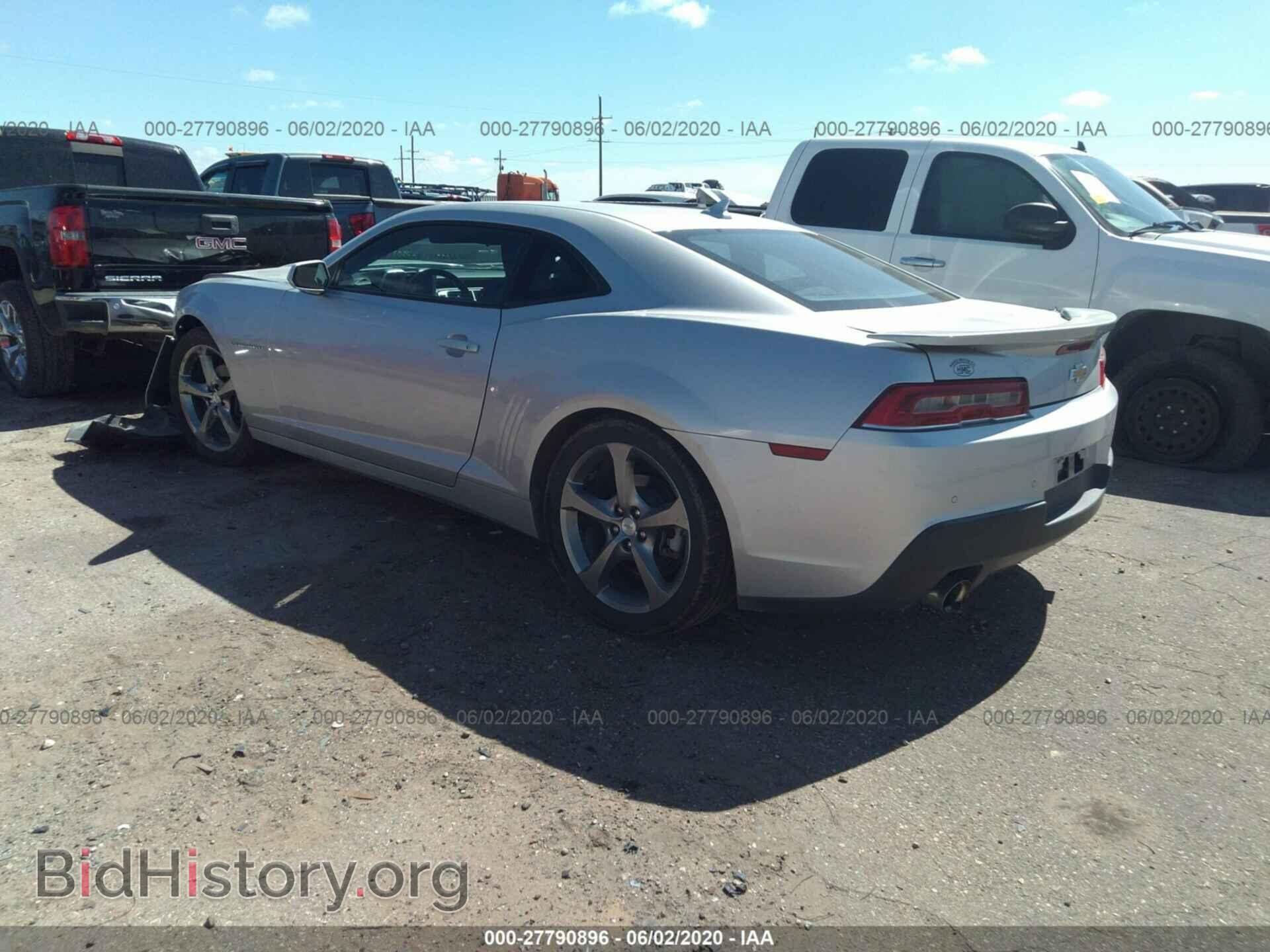 2014 CHEVROLET CAMARO - VIN: 2G1FB1E31E9271300 - Фото 3