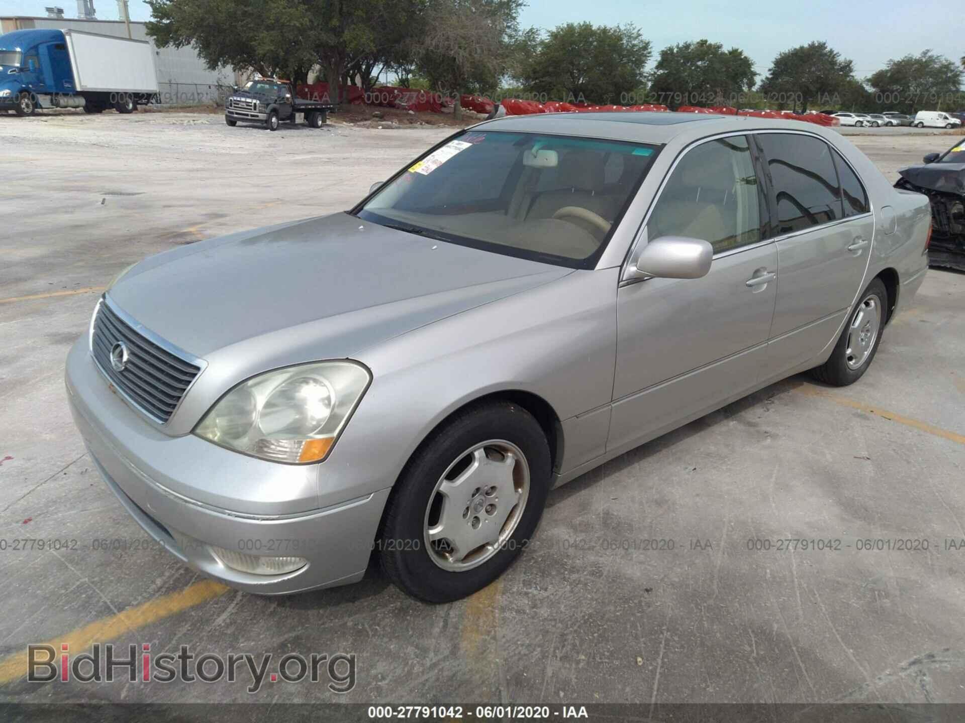2002 LEXUS LS - VIN: JTHBN30FX20052169 - Фото 2