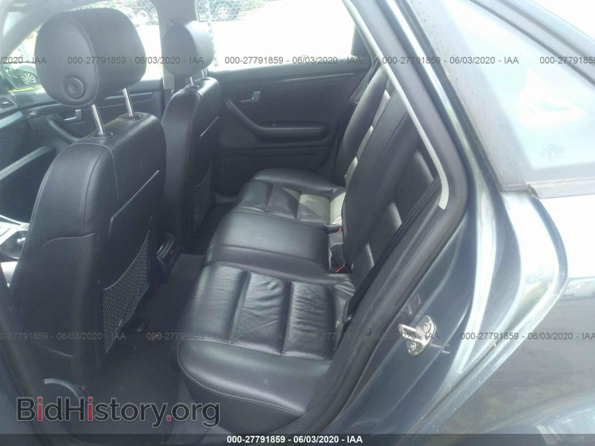 2005 AUDI A4 - VIN: WAULC68E05A095276 - Фото 8