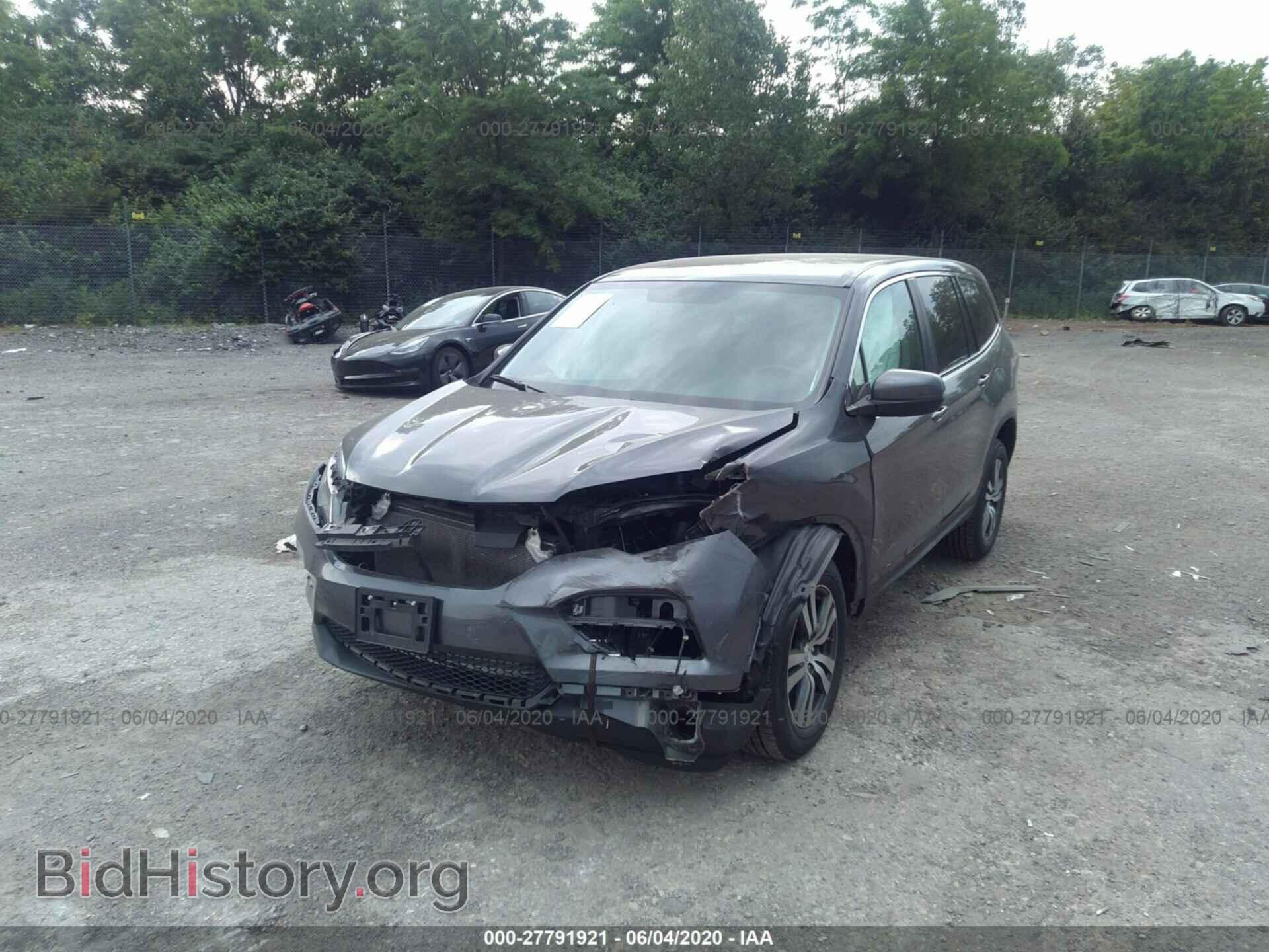 2017 HONDA PILOT - VIN: 5FNYF6H36HB031799 - Фото 2