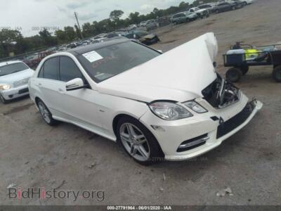 2012 Mercedes-Benz E-CLASS 350, white — VIN WDDHF5KB0CA544726, IAAI