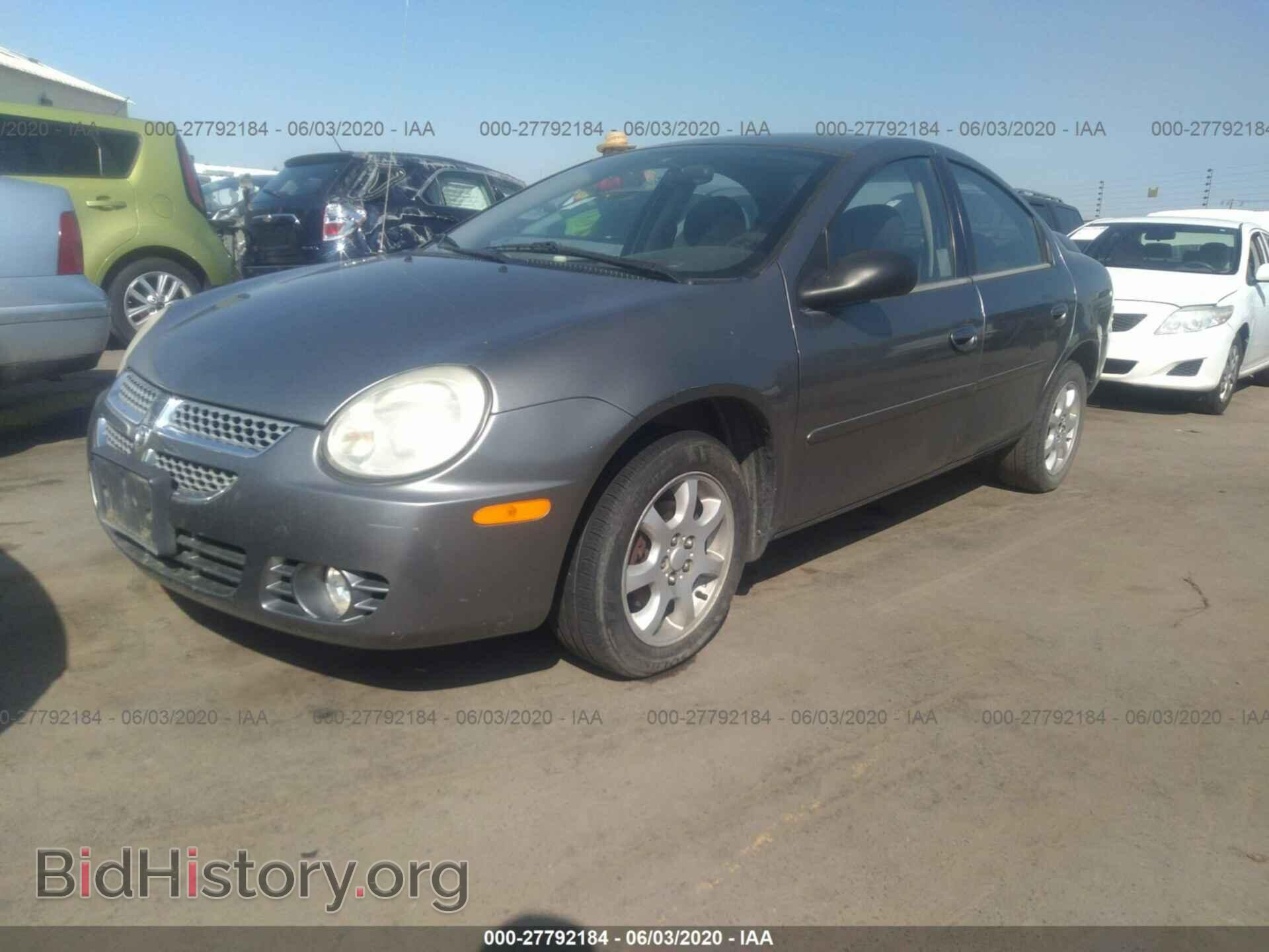 2005 DODGE NEON - VIN: 1B3ES56C45D145123 - Фото 2