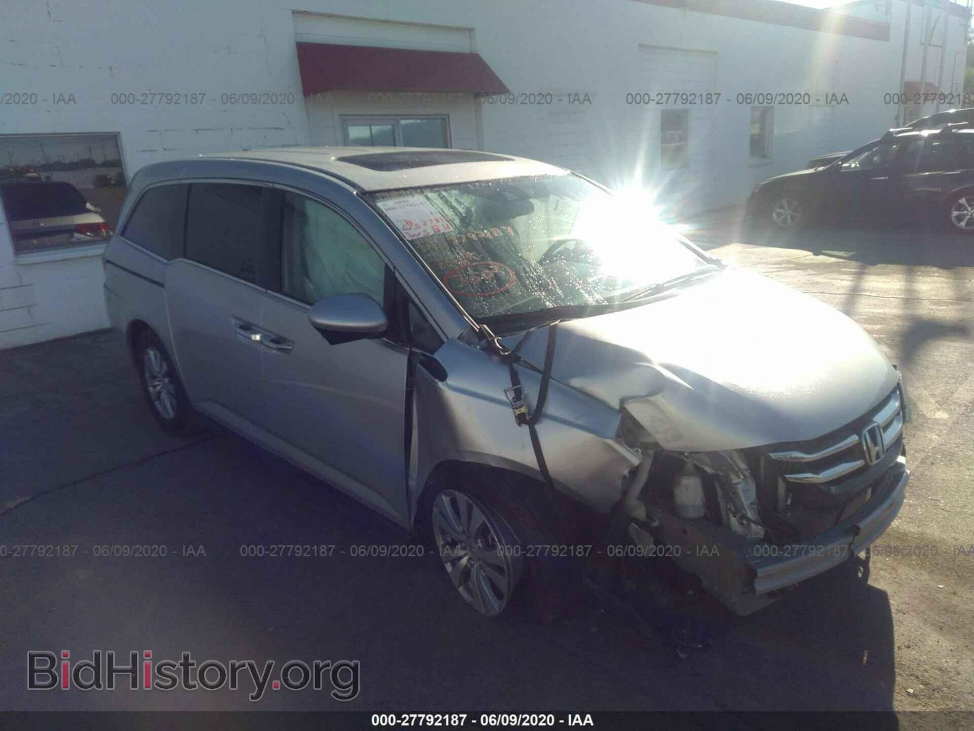 Фотография 5FNRL5H61EB063248 - HONDA ODYSSEY 2014