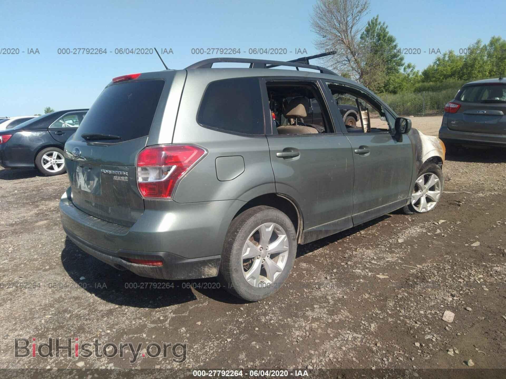 2015 SUBARU FORESTER - VIN: JF2SJADC1FH456066 - Фото 4