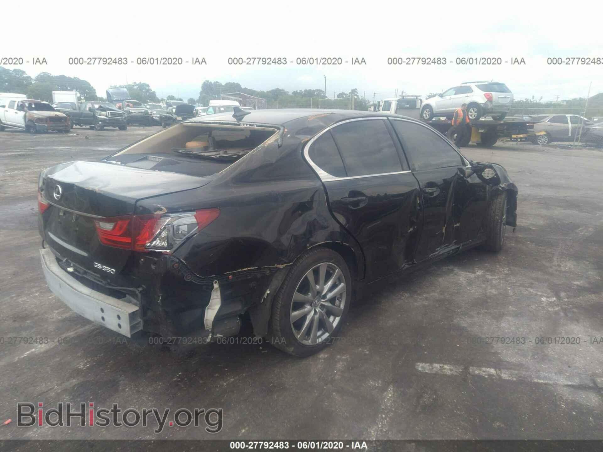 2014 LEXUS GS - VIN: JTHBE1BL2E5036613 - Фото 4