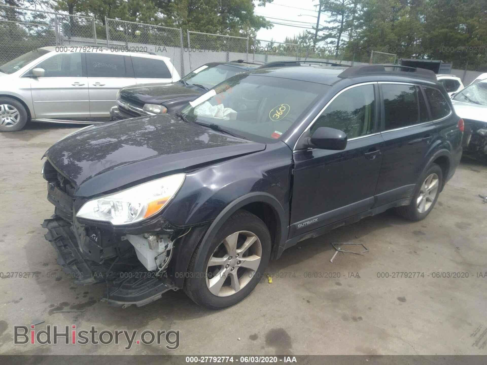 2013 SUBARU OUTBACK - VIN: 4S4BRBGC9D3211675 - Фото 2