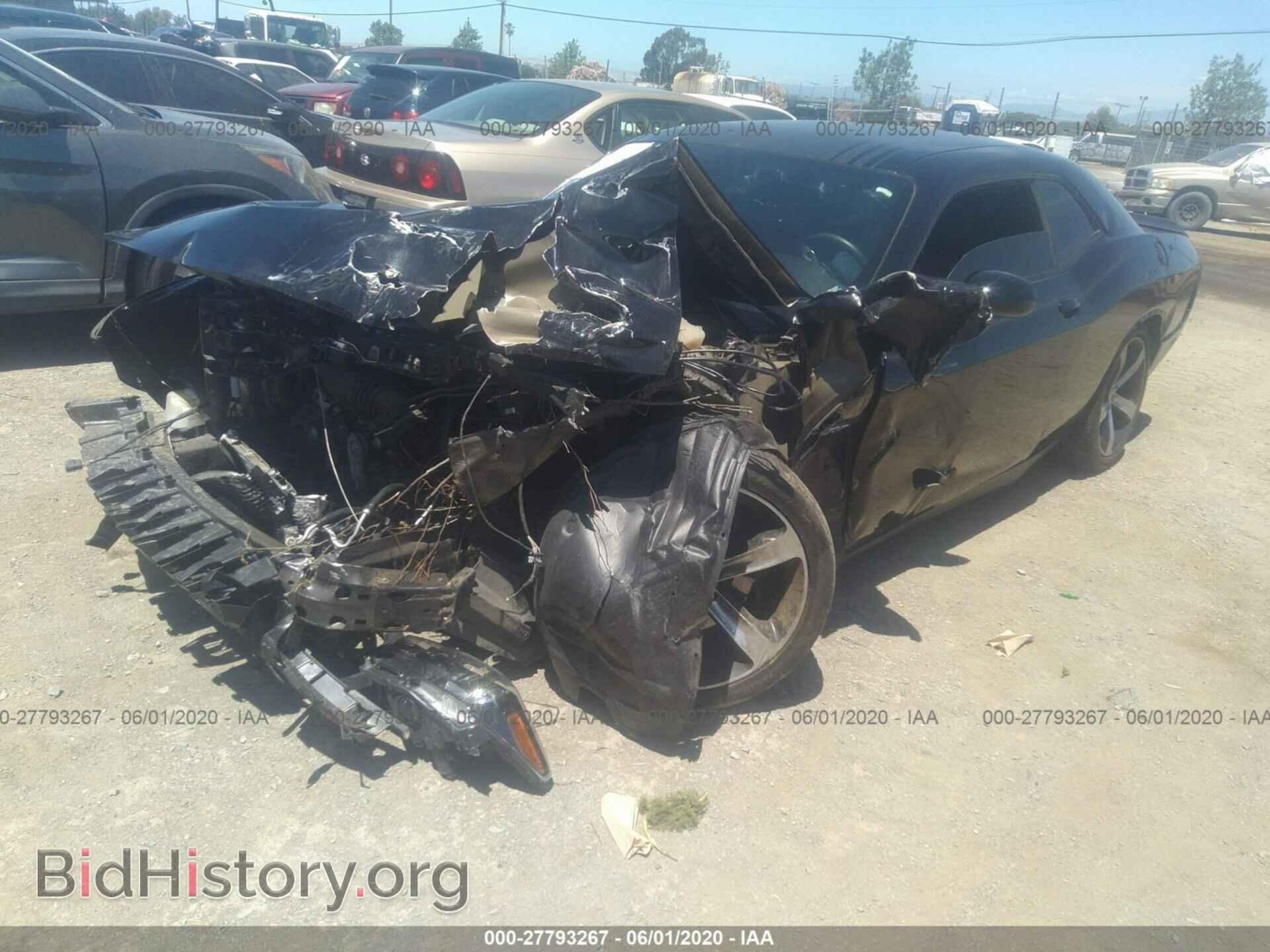 2015 DODGE CHALLENGER - VIN: 2C3CDZBT6FH905879 - Фото 2