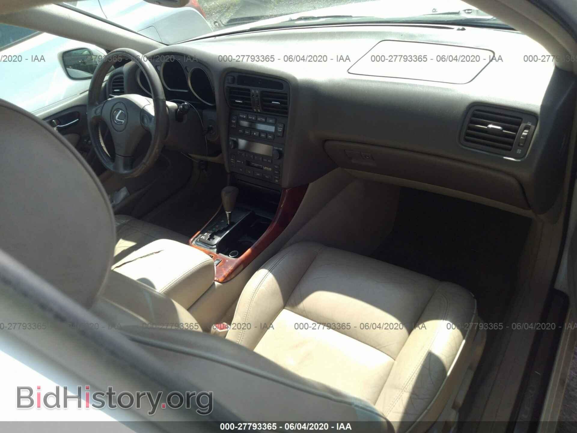 2003 LEXUS GS - VIN: JT8BD69S730180505 - Фото 5