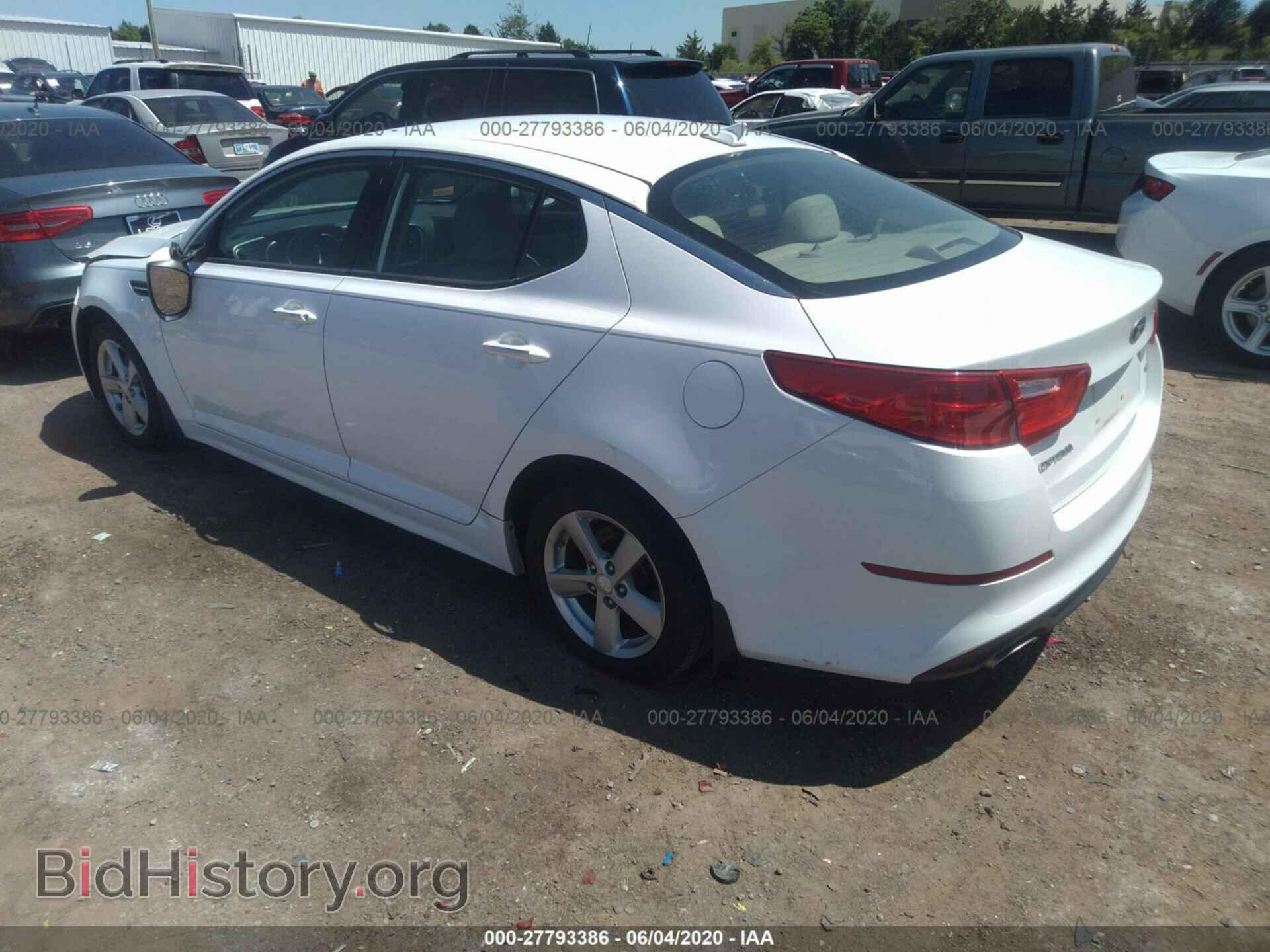 2014 KIA OPTIMA - VIN: 5XXGM4A79EG328769 - Фото 3