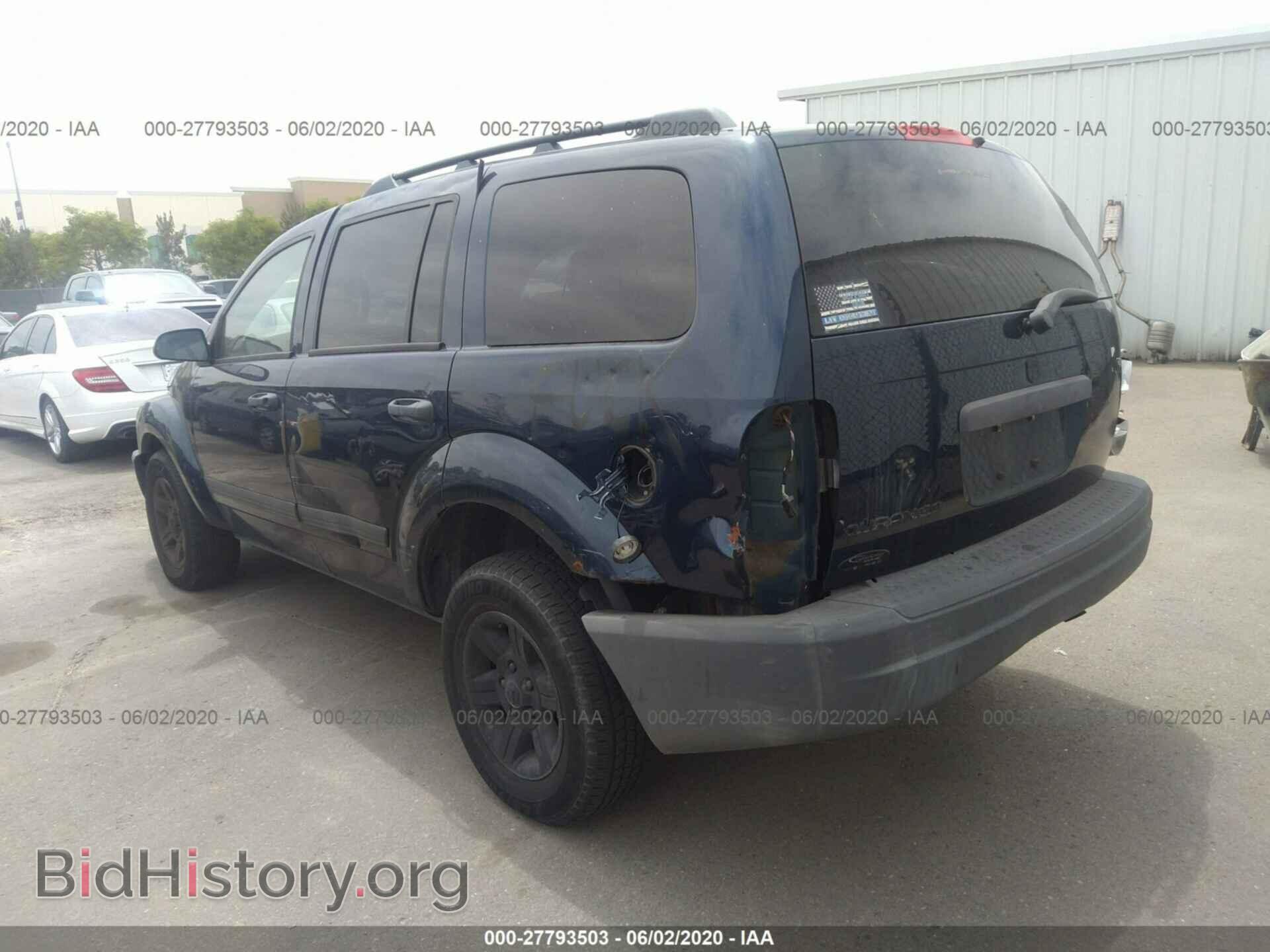 2005 DODGE DURANGO - VIN: 1D4HB38N25F570944 - Фото 3