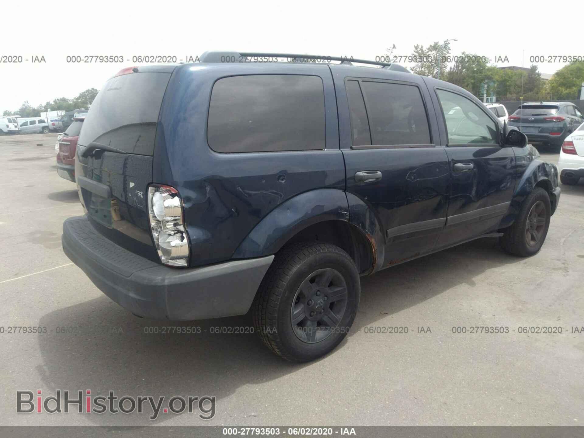 2005 DODGE DURANGO - VIN: 1D4HB38N25F570944 - Фото 4