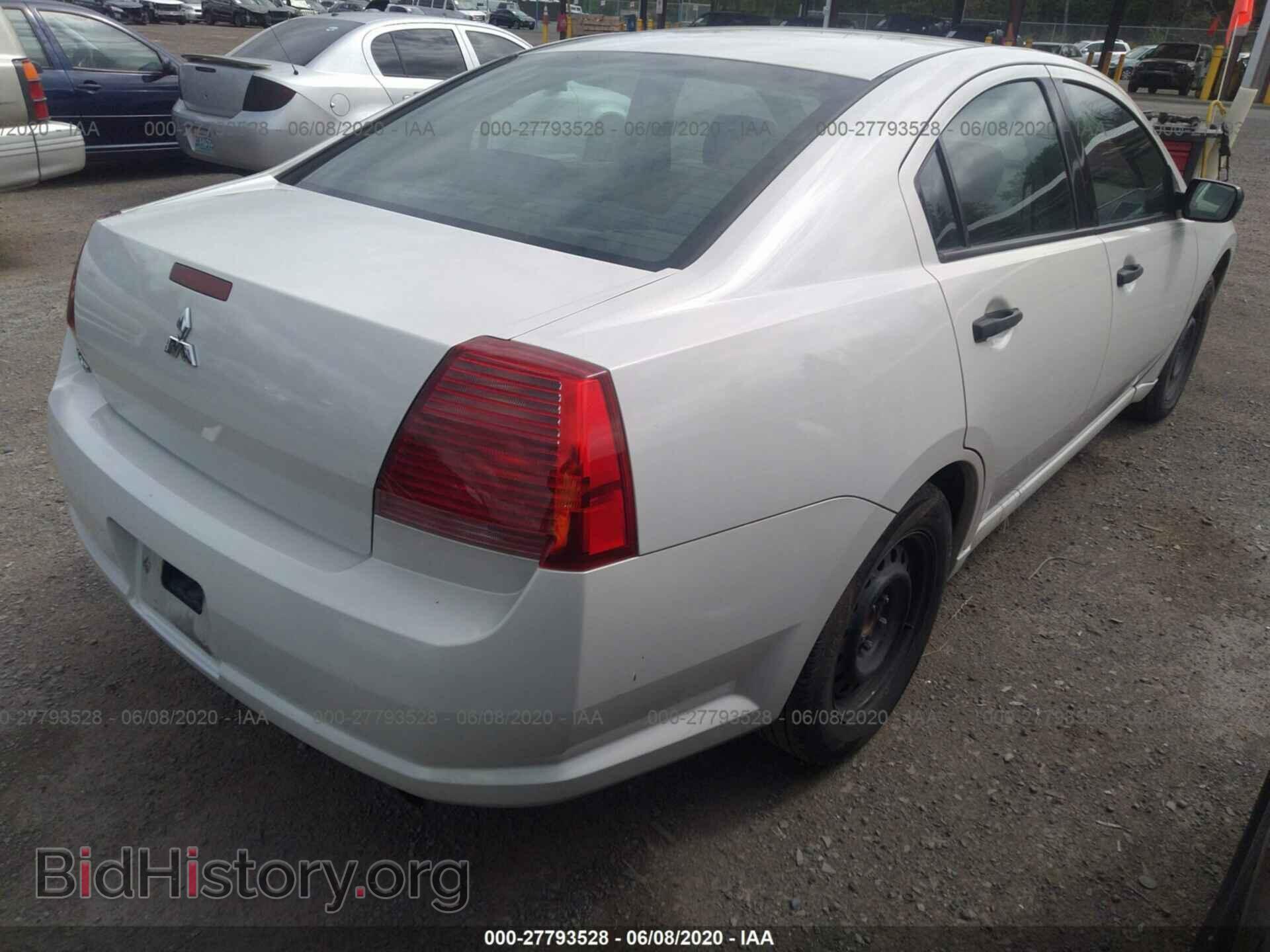 2006 MITSUBISHI GALANT - VIN: 4A3AB26F16E021499 - Фото 4
