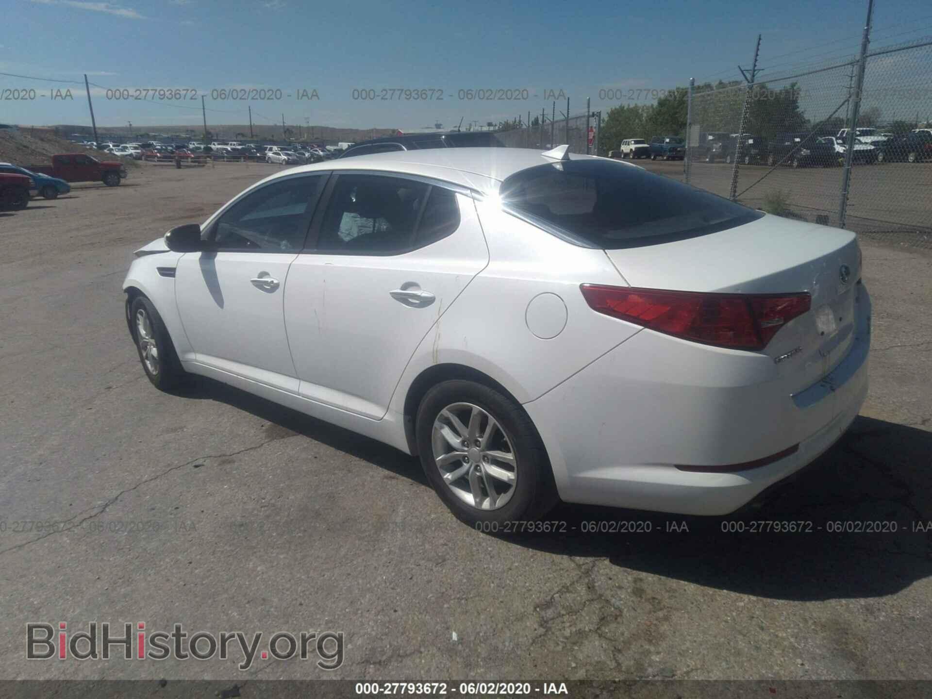 2013 KIA OPTIMA - VIN: KNAGM4A75D5423197 - Фото 3