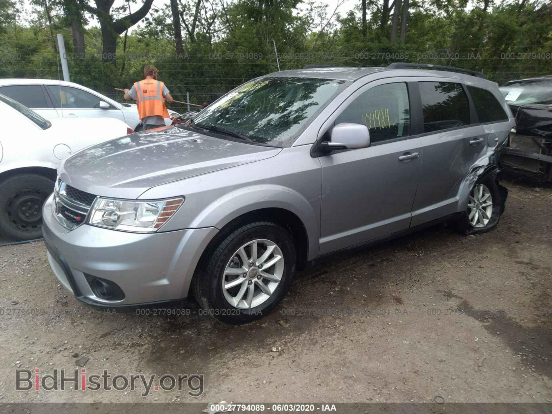 2016 DODGE JOURNEY - VIN: 3C4PDCBB1GT198460 - Фото 2