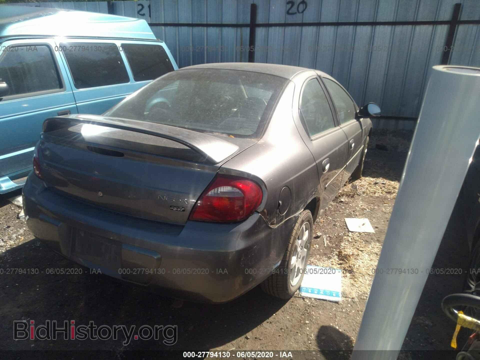 2005 DODGE NEON - VIN: 1B3ES56C85D119169 - Фото 4