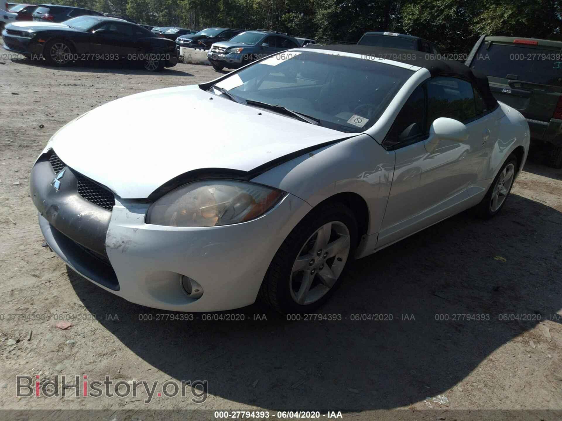 2008 MITSUBISHI ECLIPSE - VIN: 4A3AL25F98E040772 - Photo 2