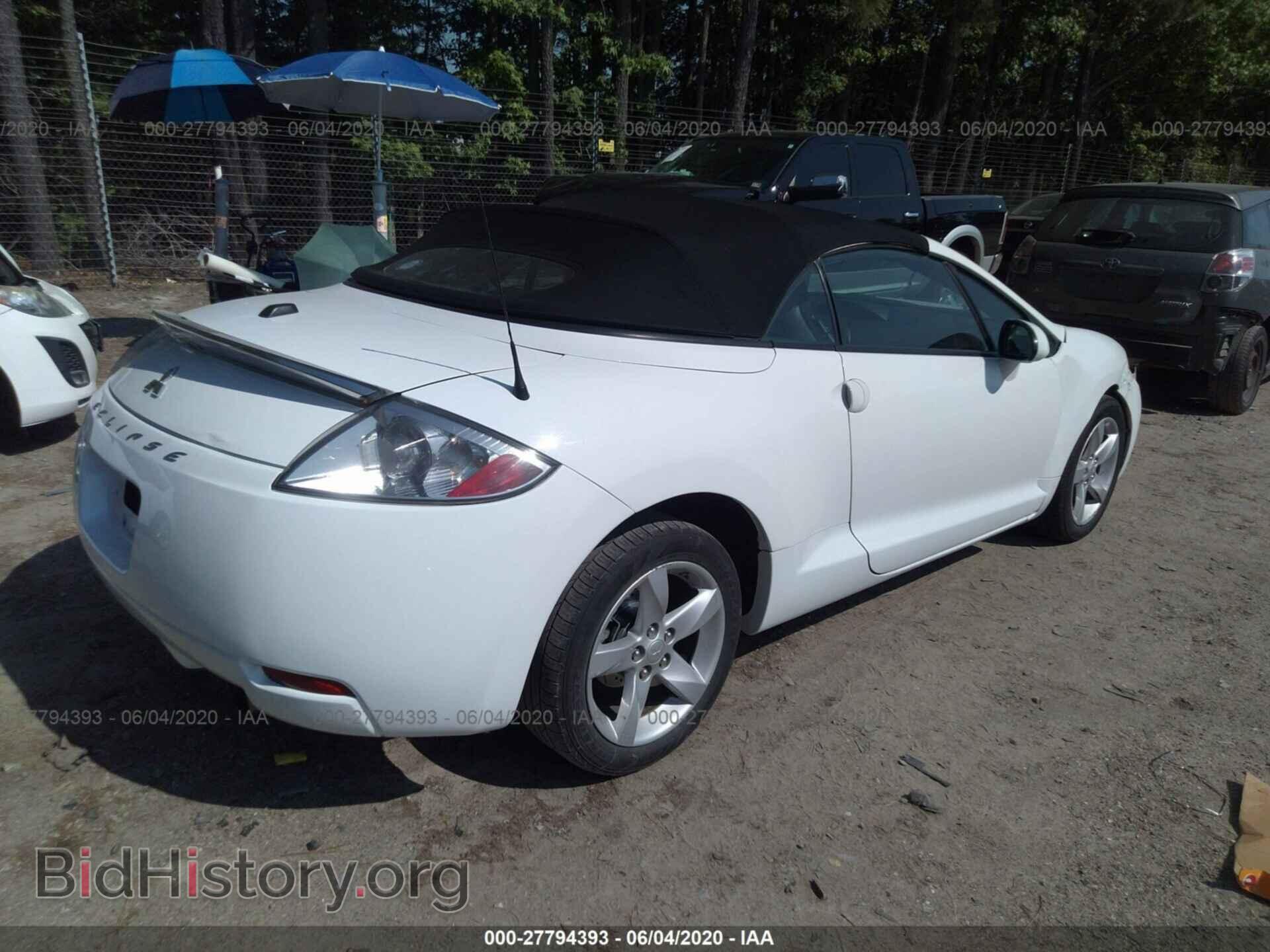 2008 MITSUBISHI ECLIPSE - VIN: 4A3AL25F98E040772 - Photo 4