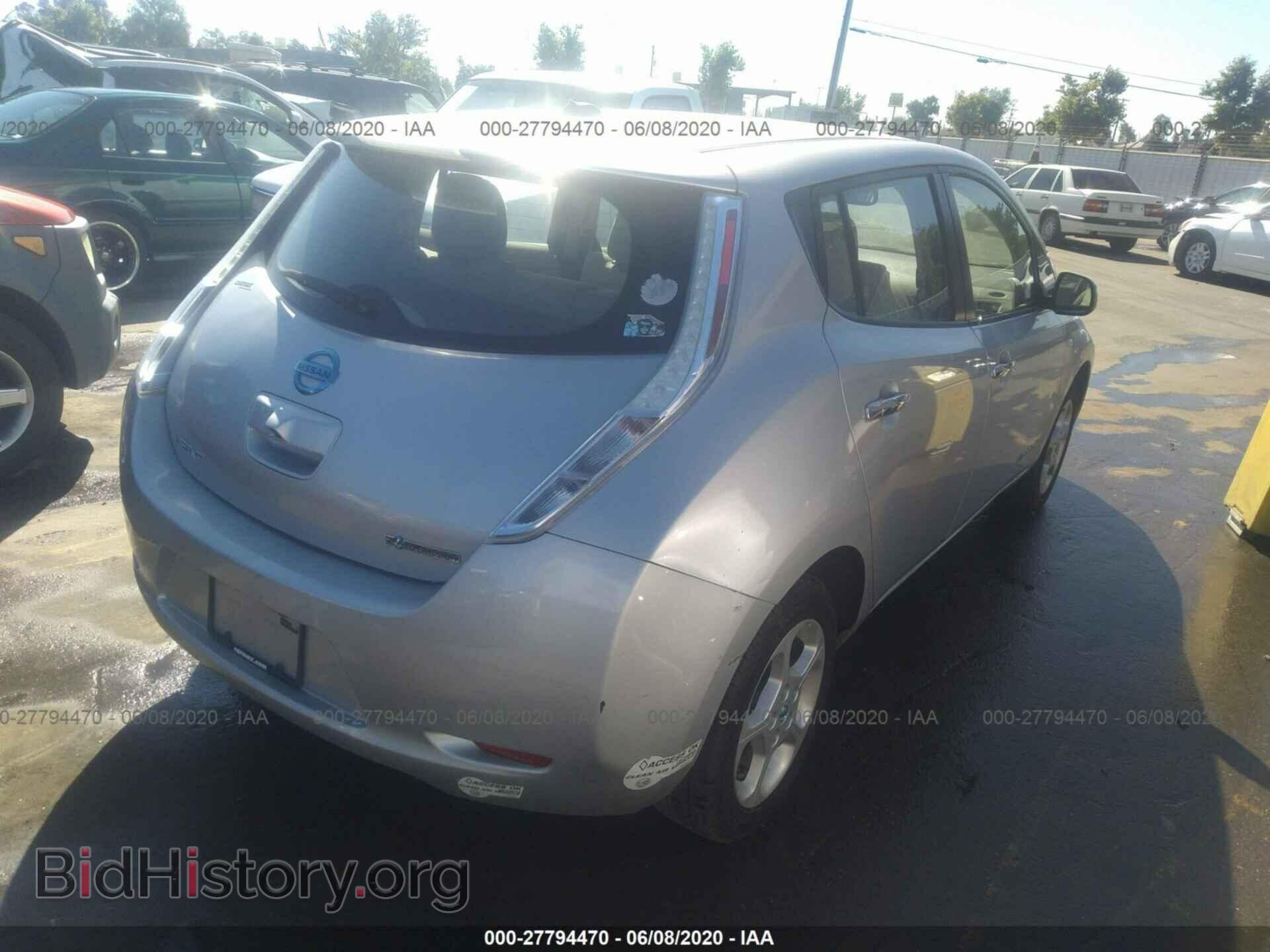2011 NISSAN LEAF - VIN: JN1AZ0CP2BT009080 - Фото 4