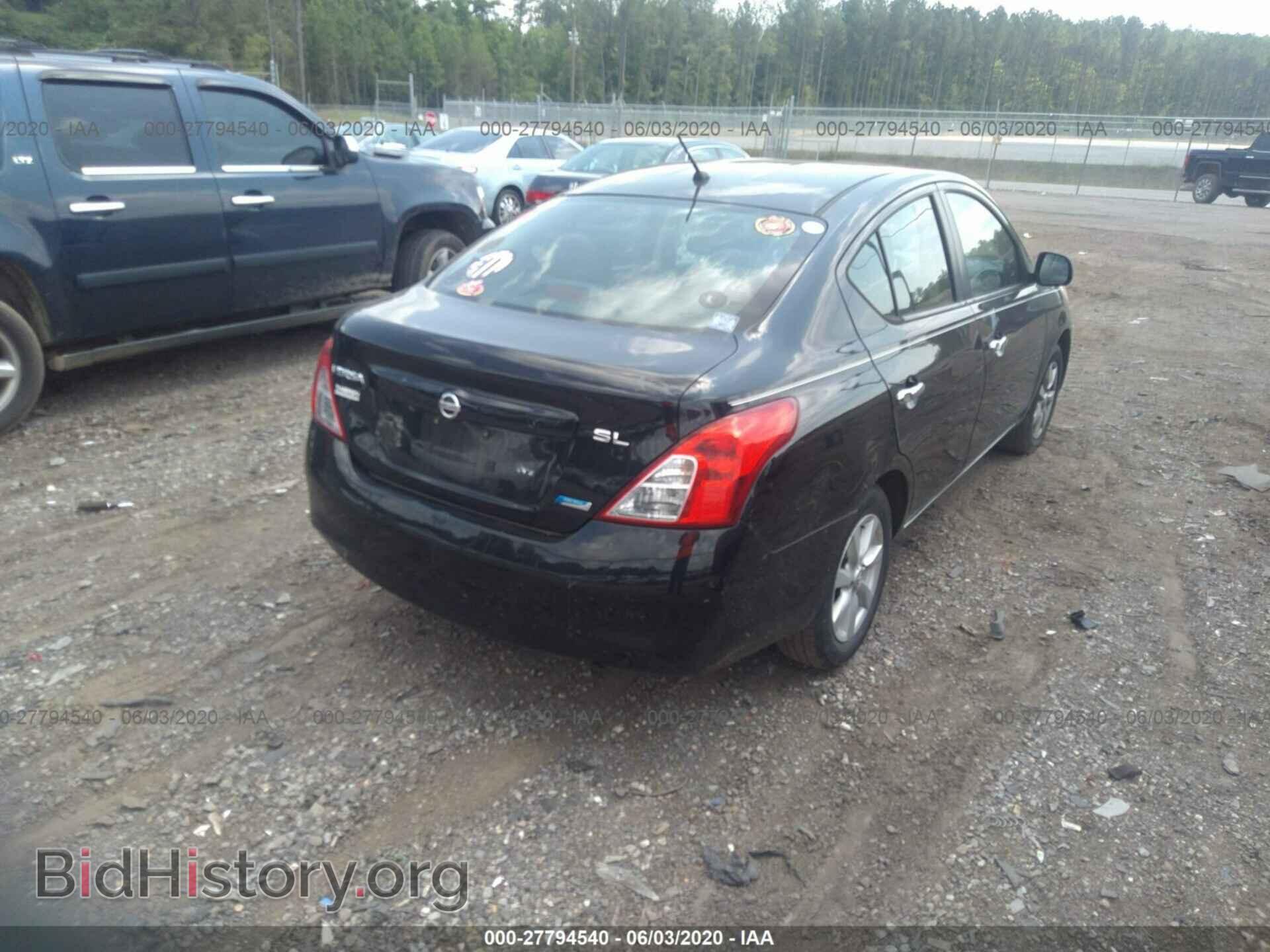 2012 NISSAN VERSA - VIN: 3N1CN7AP3CL908455 - Фото 4