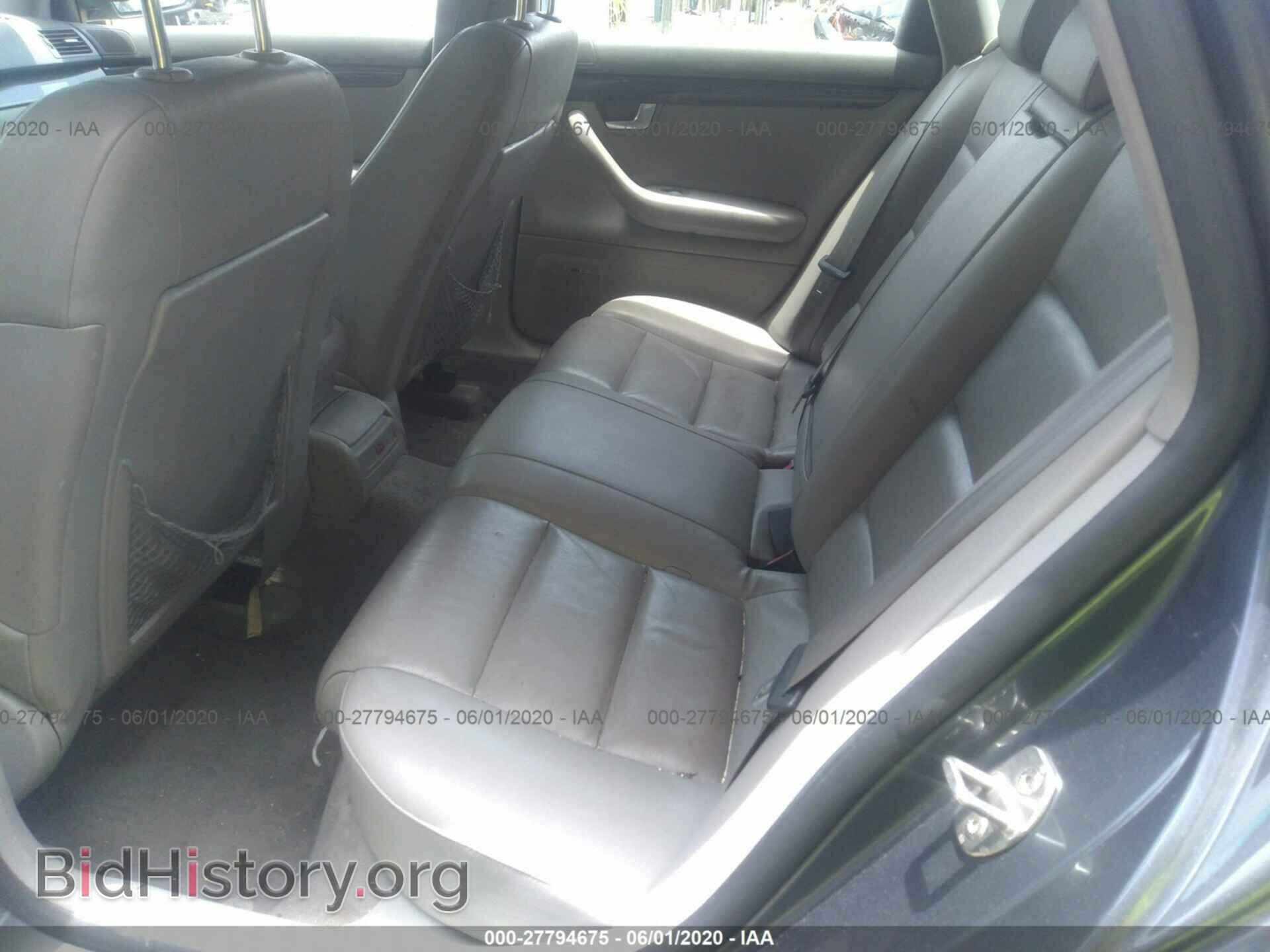 2005 AUDI A4 - VIN: WAULC68E95A084017 - Фото 8