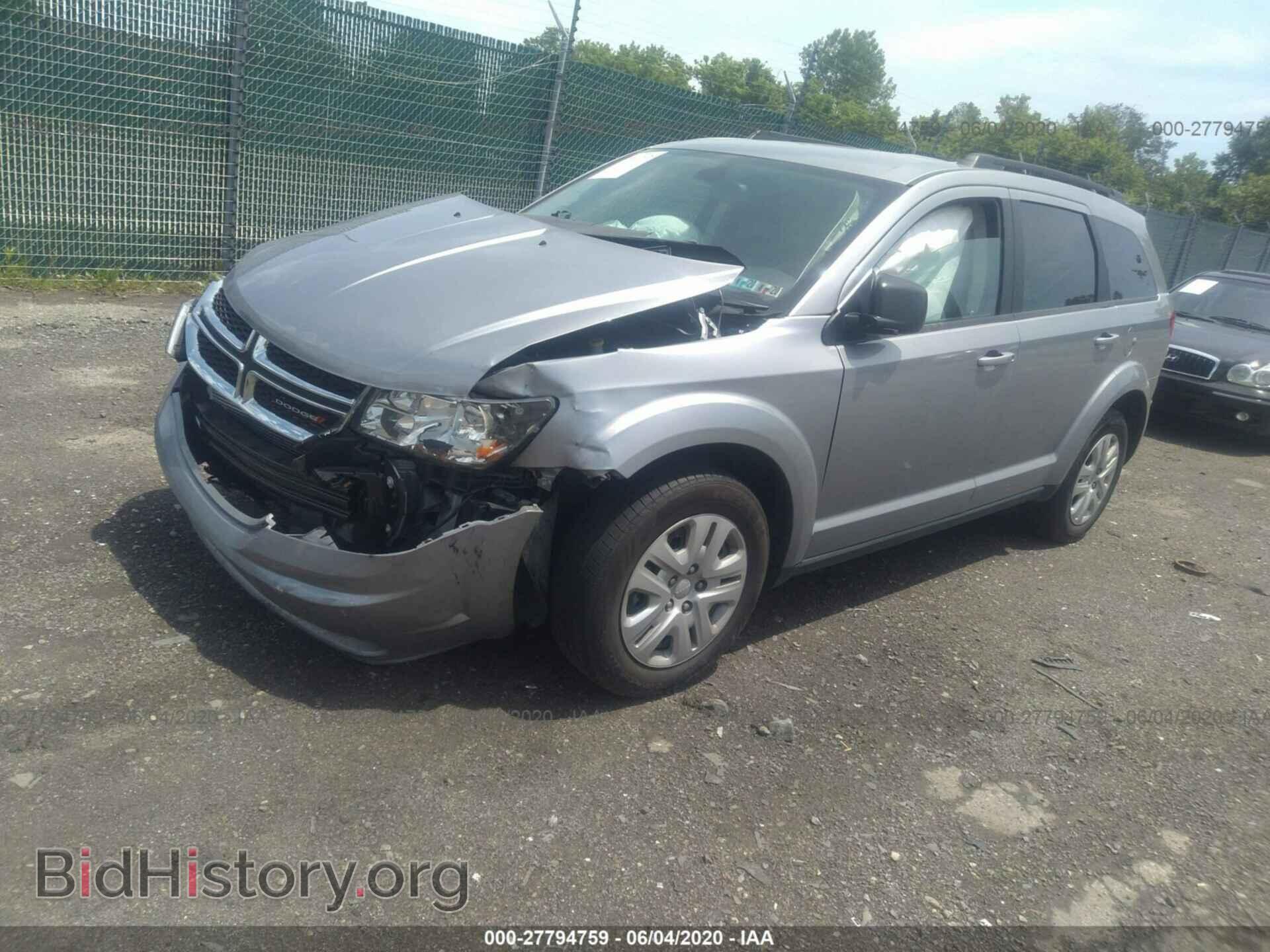 2019 DODGE JOURNEY - VIN: 3C4PDCAB2KY751031 - Фото 2
