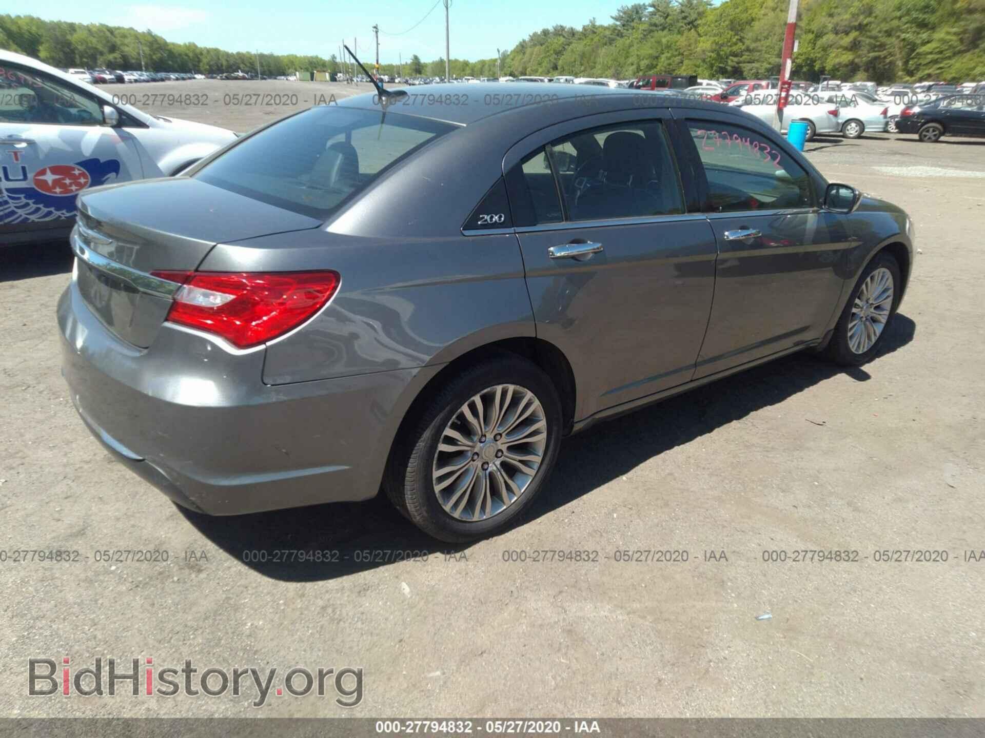 2013 CHRYSLER 200 - VIN: 1C3CCBCGXDN558332 - Фото 4
