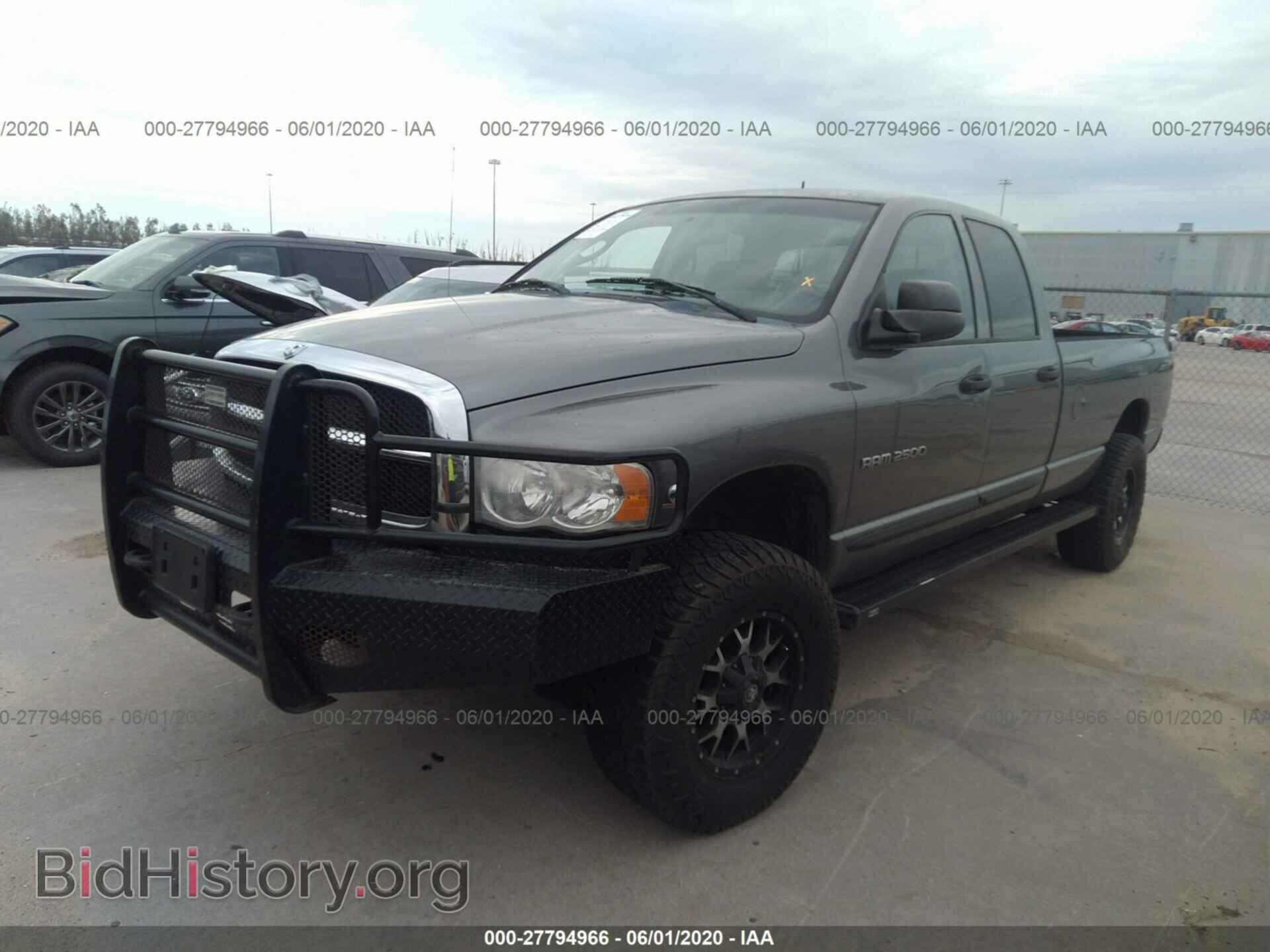 2005 DODGE RAM 2500 - VIN: 3D7KS28C85G708843 - Фото 2