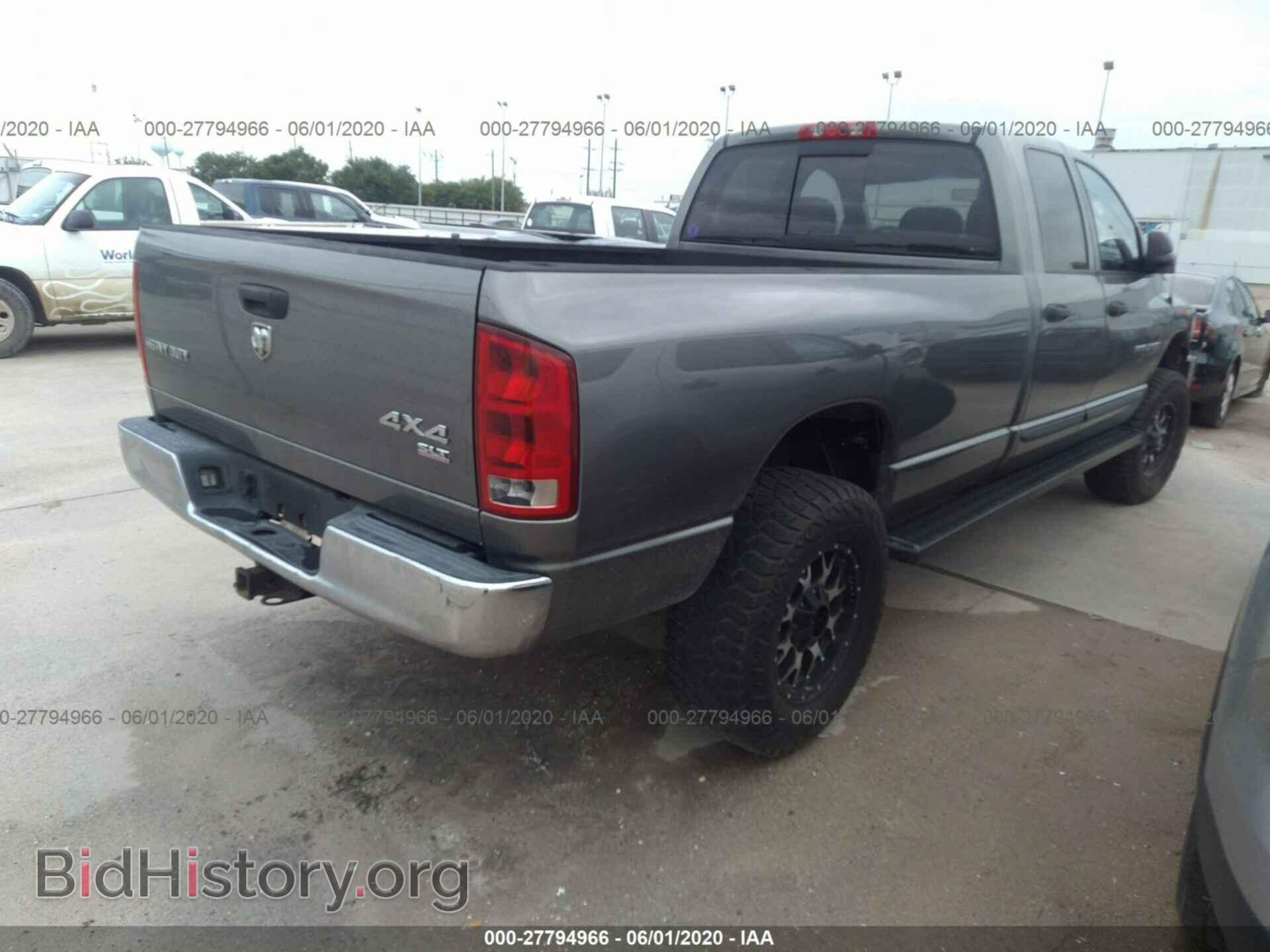 2005 DODGE RAM 2500 - VIN: 3D7KS28C85G708843 - Фото 4