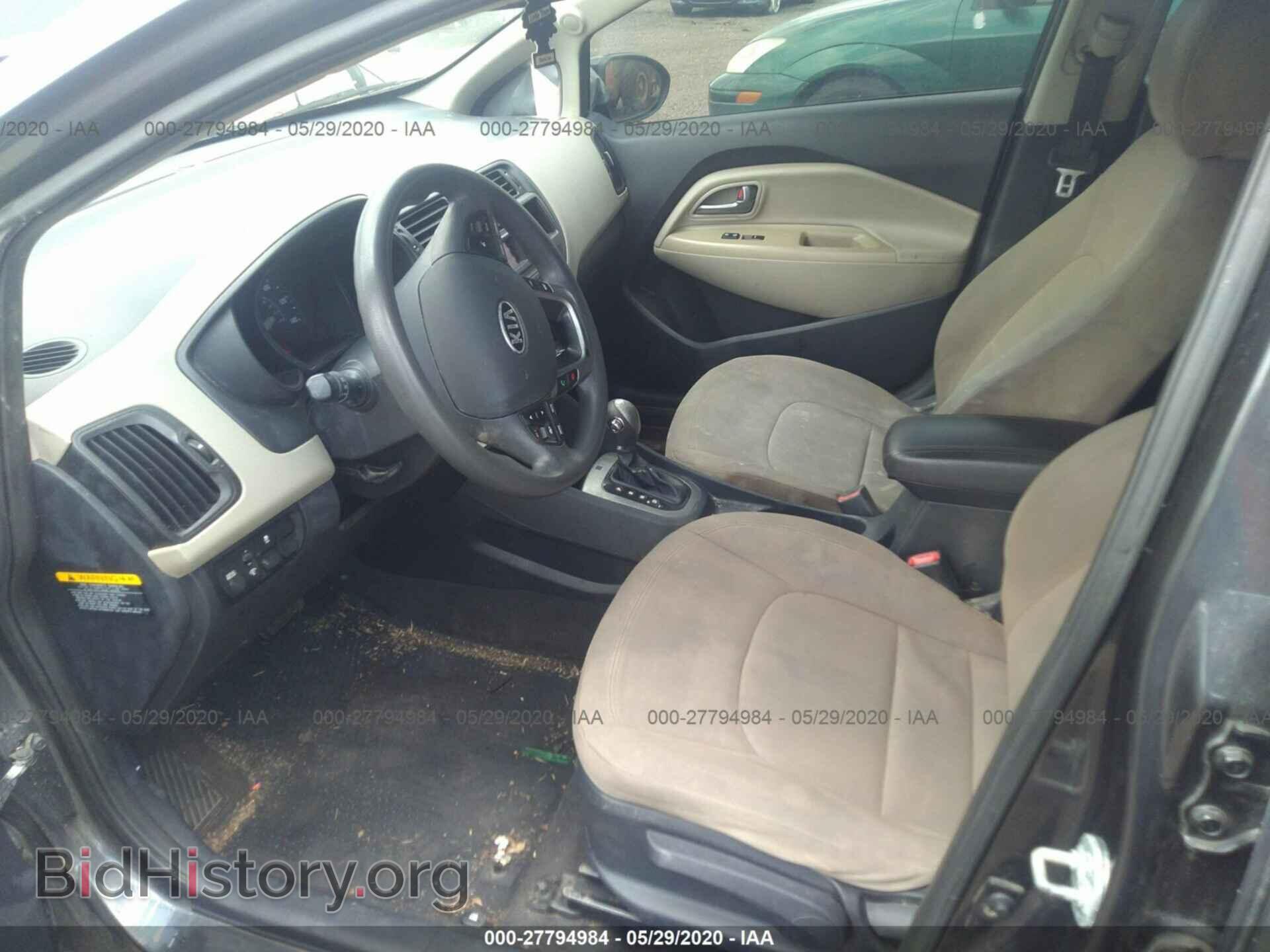2013 KIA RIO - VIN: KNADN5A32D6097839 - Фото 5