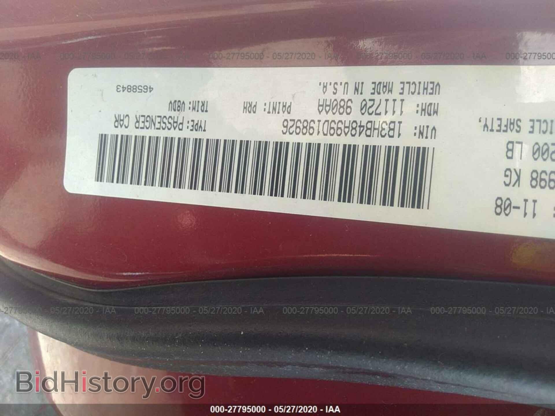 2009 DODGE CALIBER - VIN: 1B3HB48A99D198926 - Photo 9