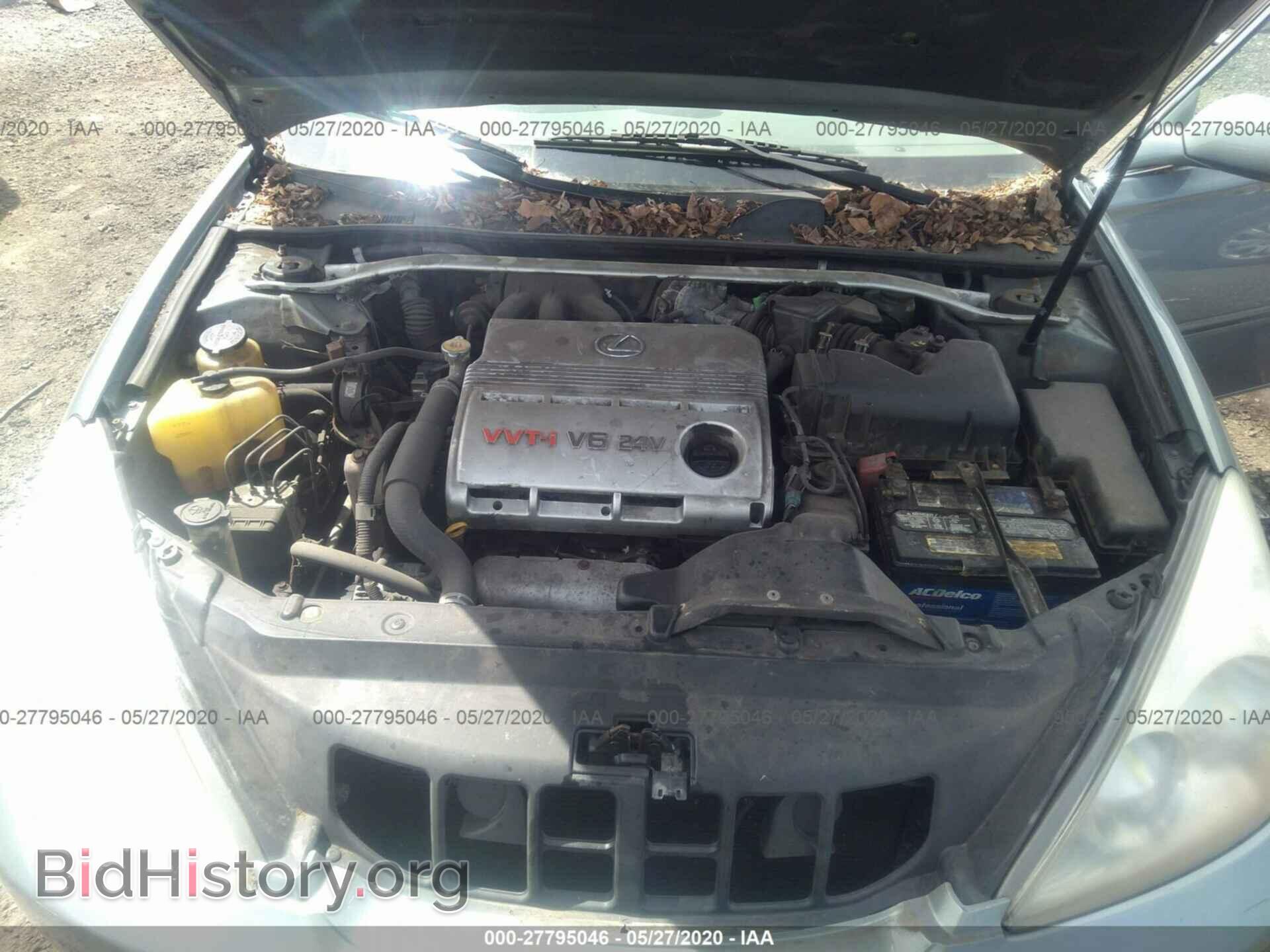 2002 LEXUS ES - VIN: JTHBF30G220022184 - Фото 10
