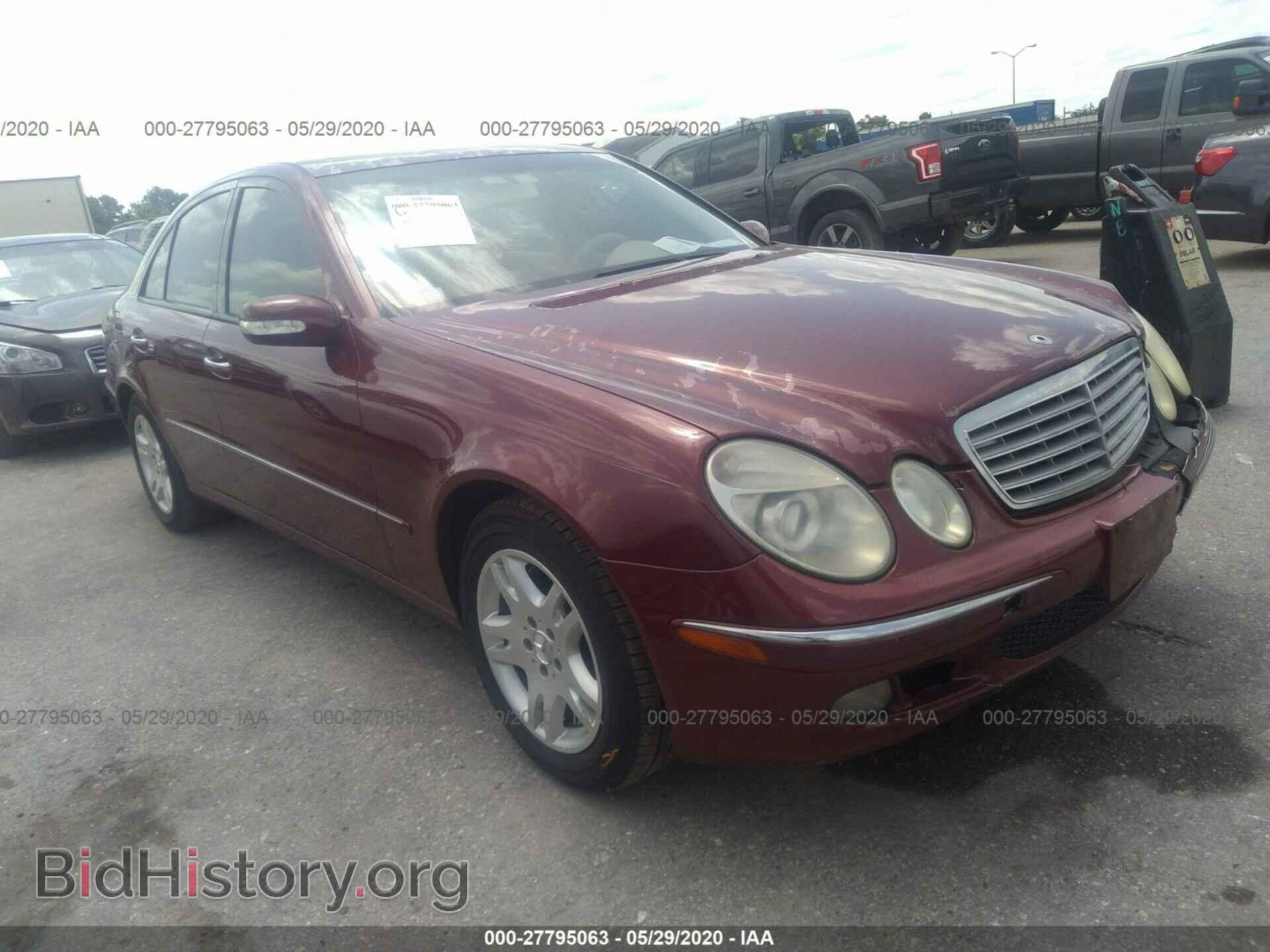 Photo WDBUF65J03A192022 - MERCEDES-BENZ E 2003