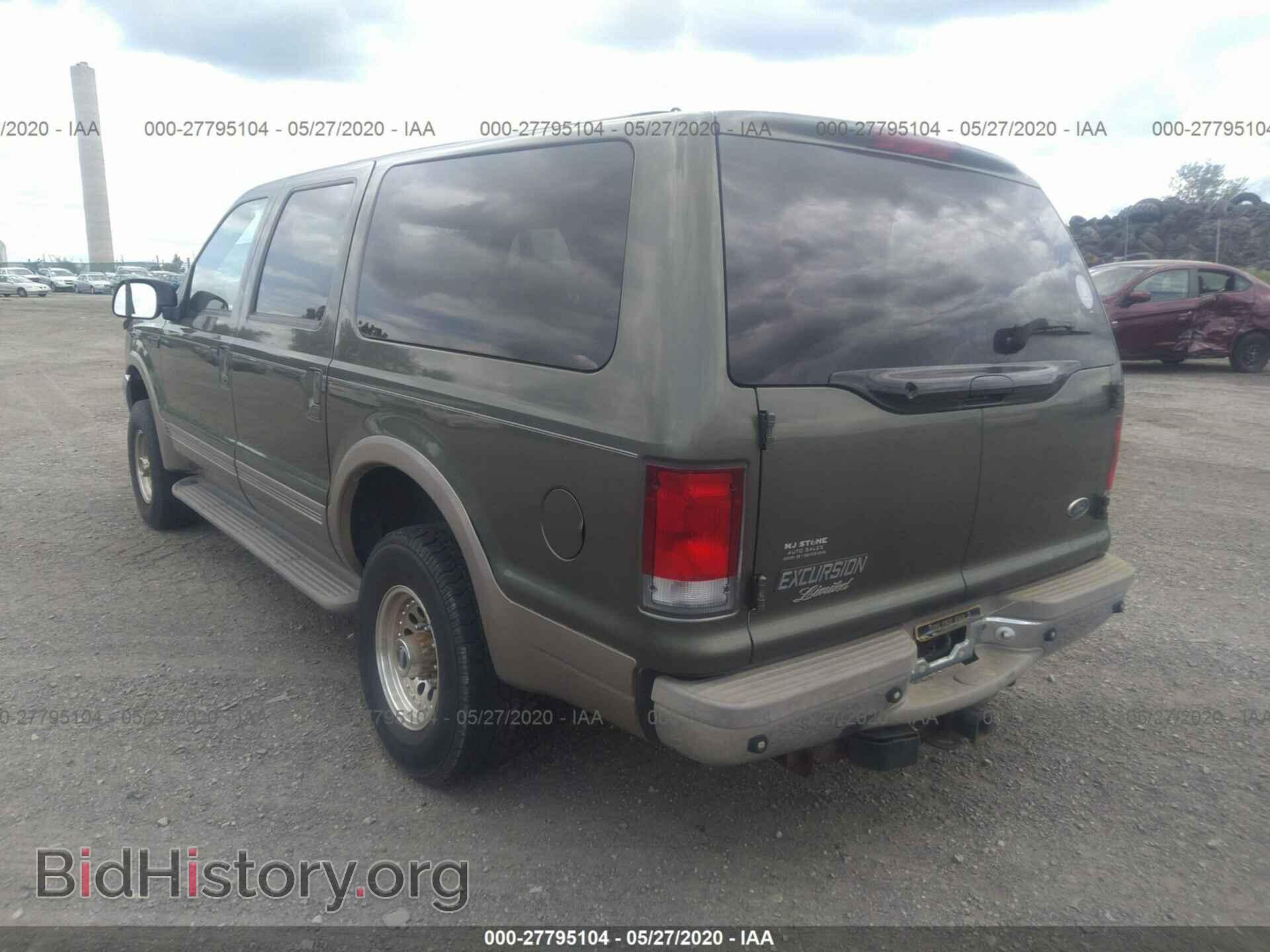 2000 FORD EXCURSION - VIN: 1FMNU43S6YEC80807 - Photo 3